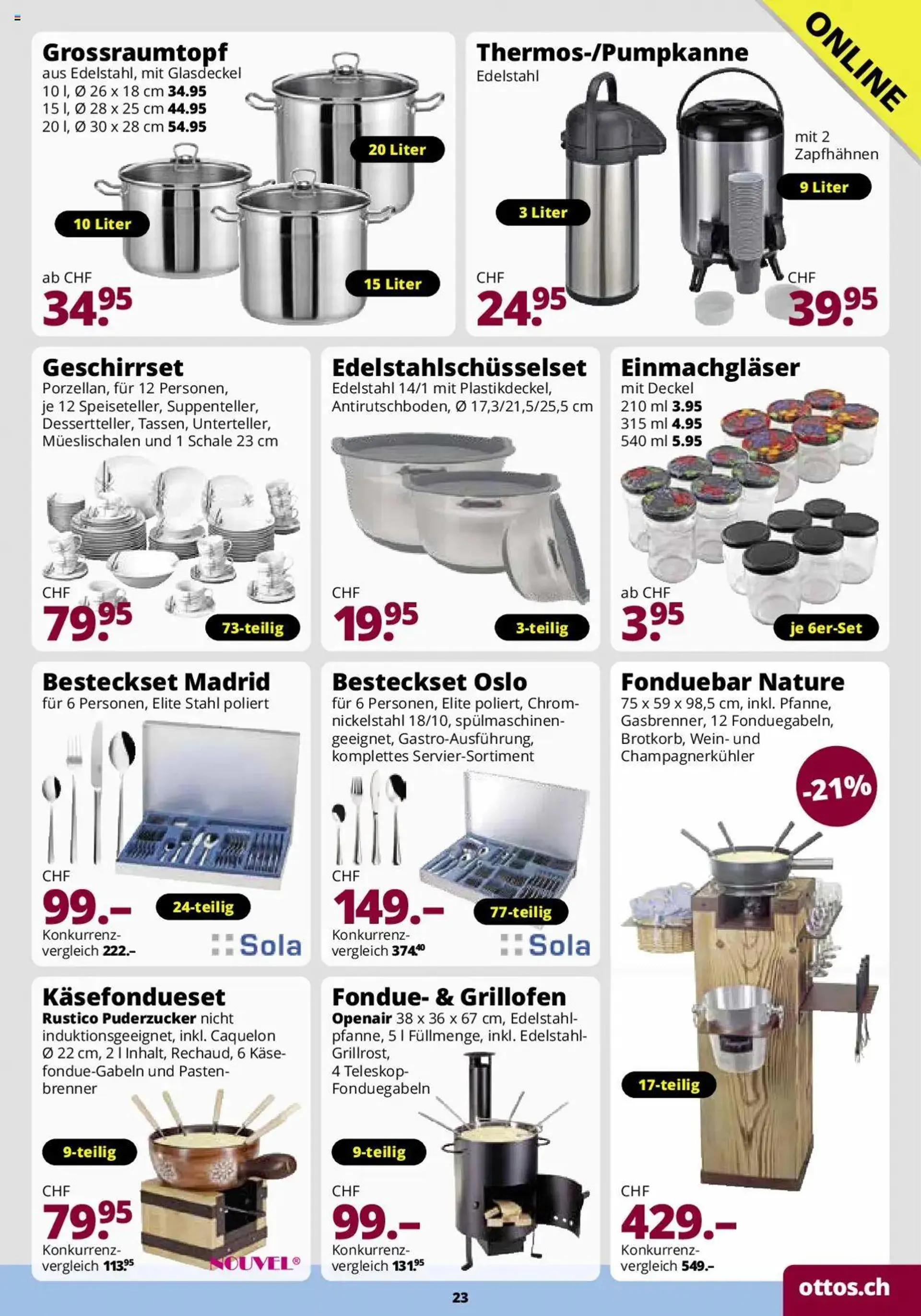 Otto's Katalog Oktober von 12. Oktober bis 31. Dezember 2024 - Prospekt seite  23
