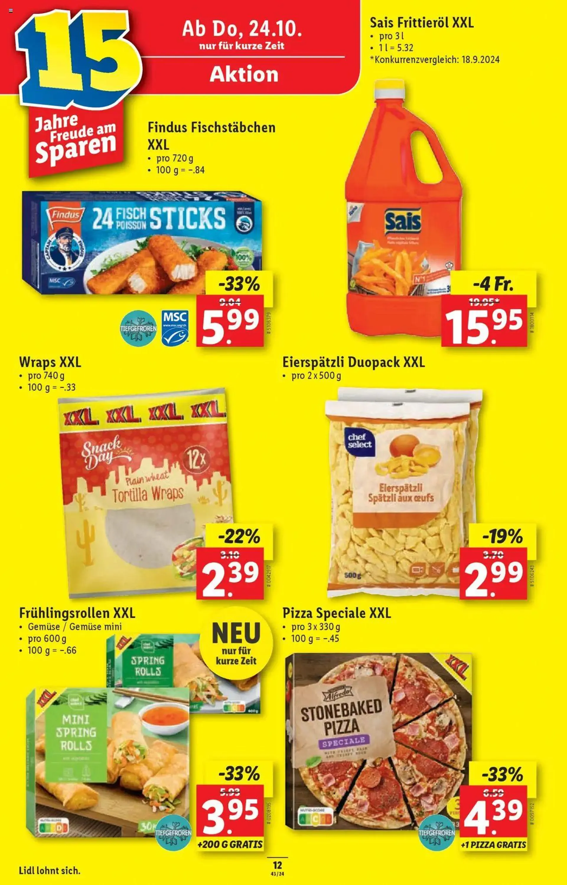 Lidl Aktionen von 24. Oktober bis 30. Oktober 2024 - Prospekt seite  12