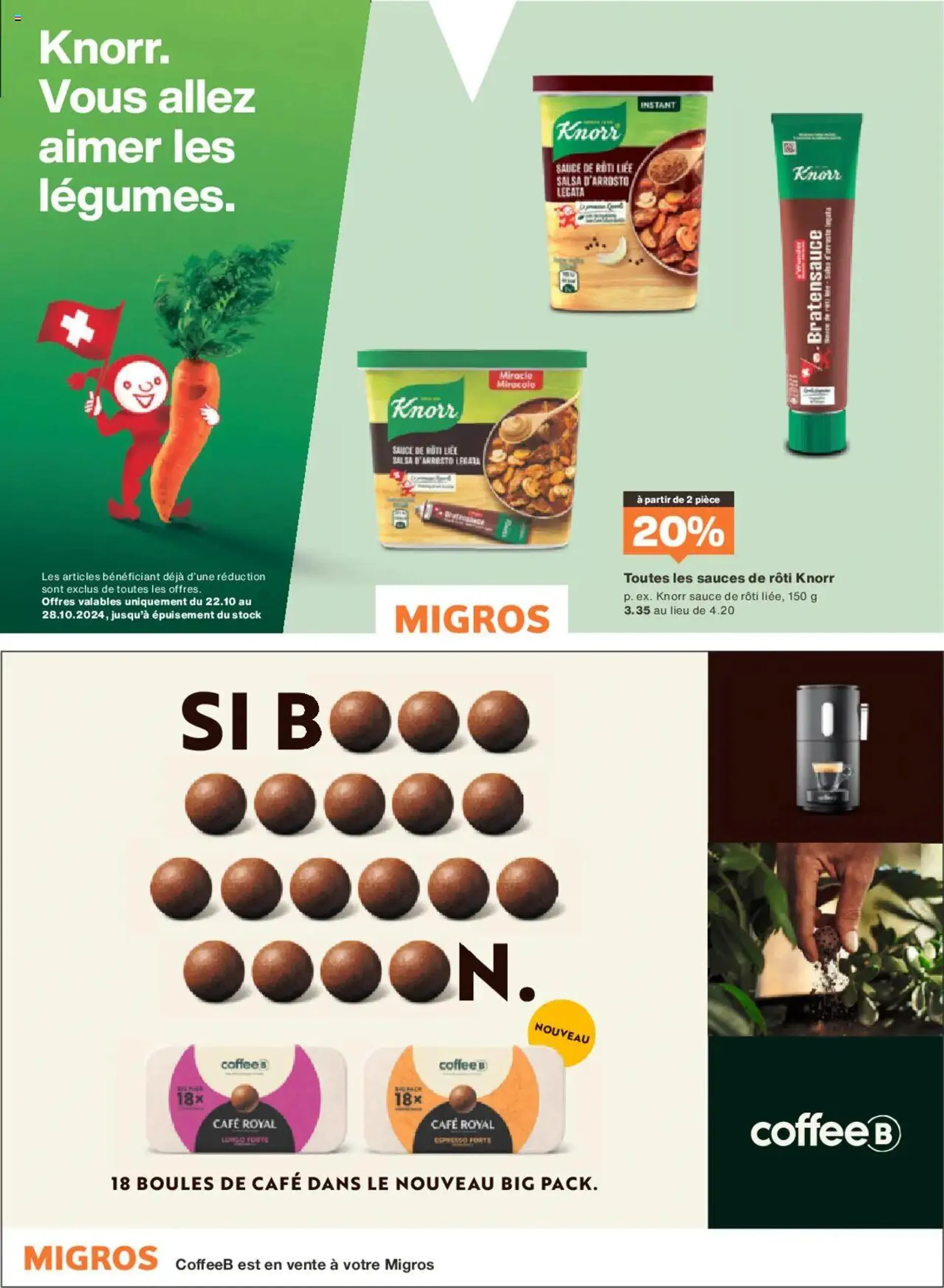 Migros Magazin FR von 21. Oktober bis 27. Oktober 2024 - Prospekt seite  30