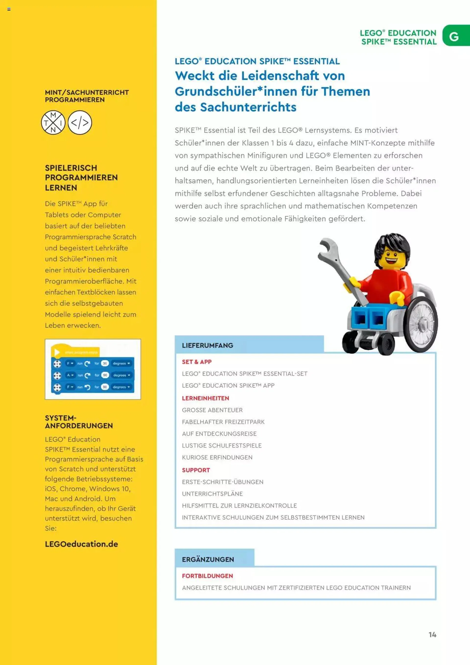 Conrad - Lego von 13. Oktober bis 31. Dezember 2023 - Prospekt seite  15