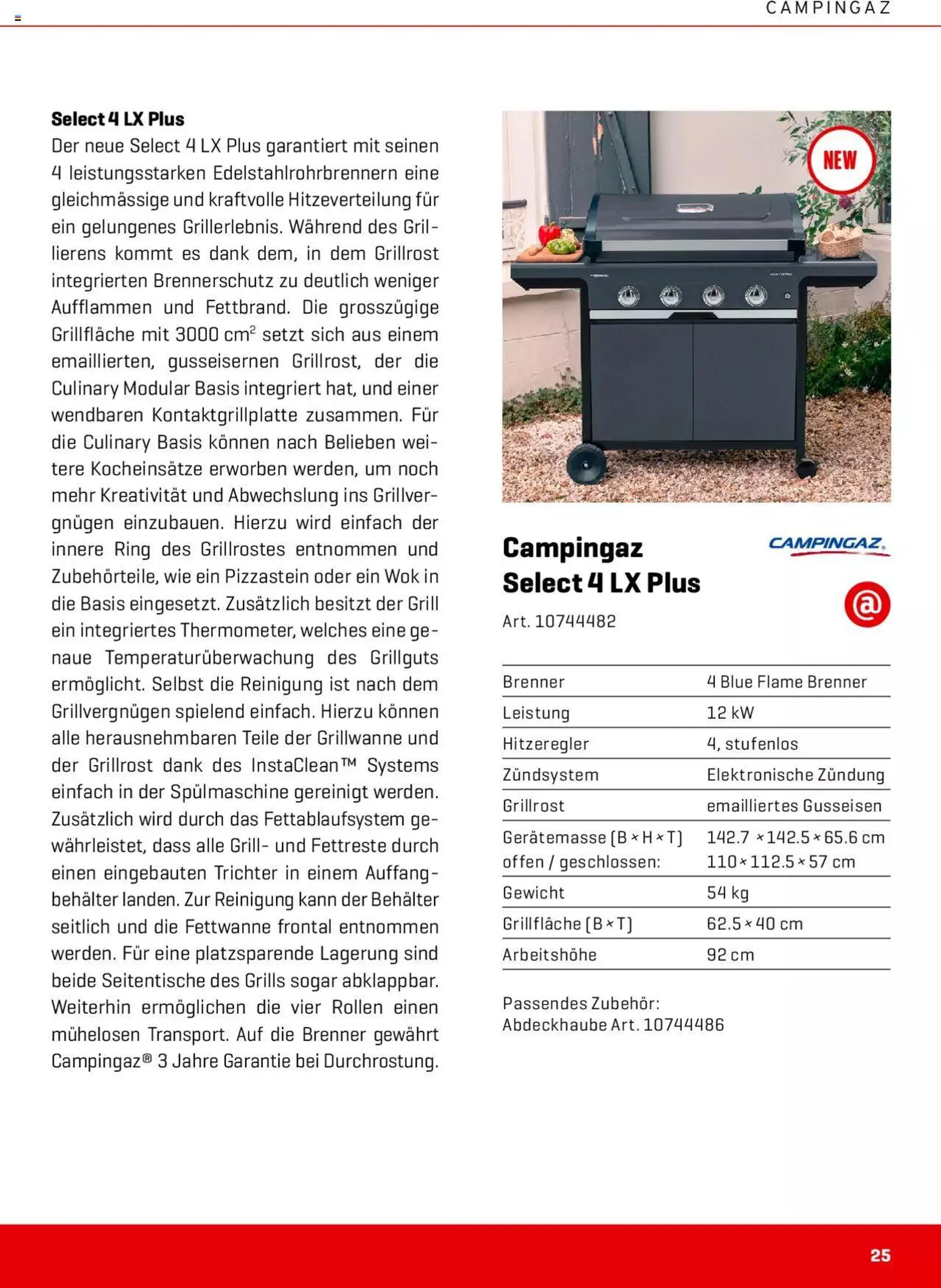 Interdiscount Prospekt Grill von 13. März bis 31. Dezember 2023 - Prospekt seite  25