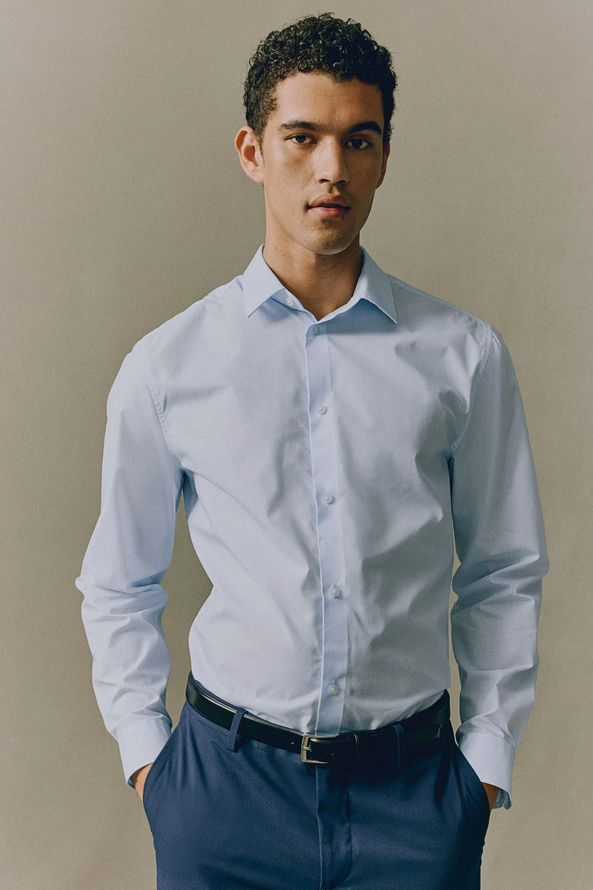 Chemise Coupe Amincie repassage facile
