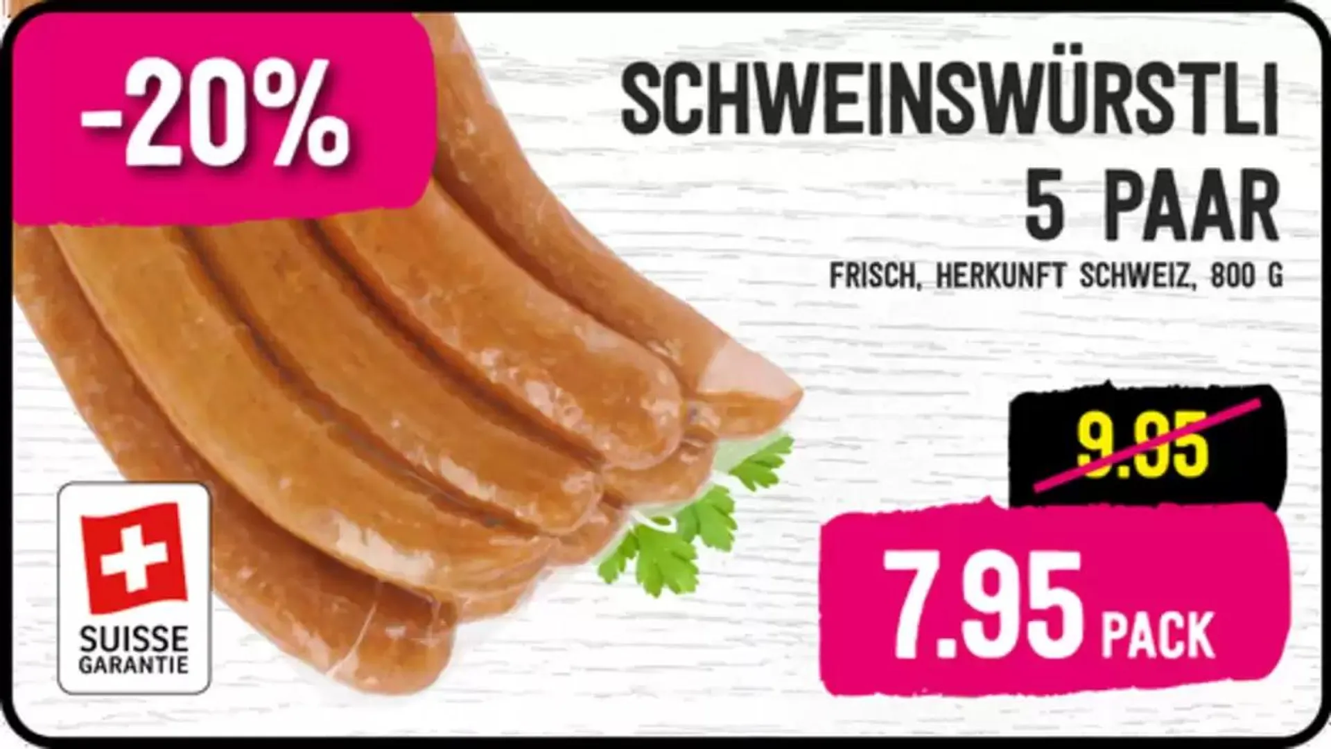 Fleisch Discount reklamblad von 30. Oktober bis 13. November 2024 - Prospekt seite  4