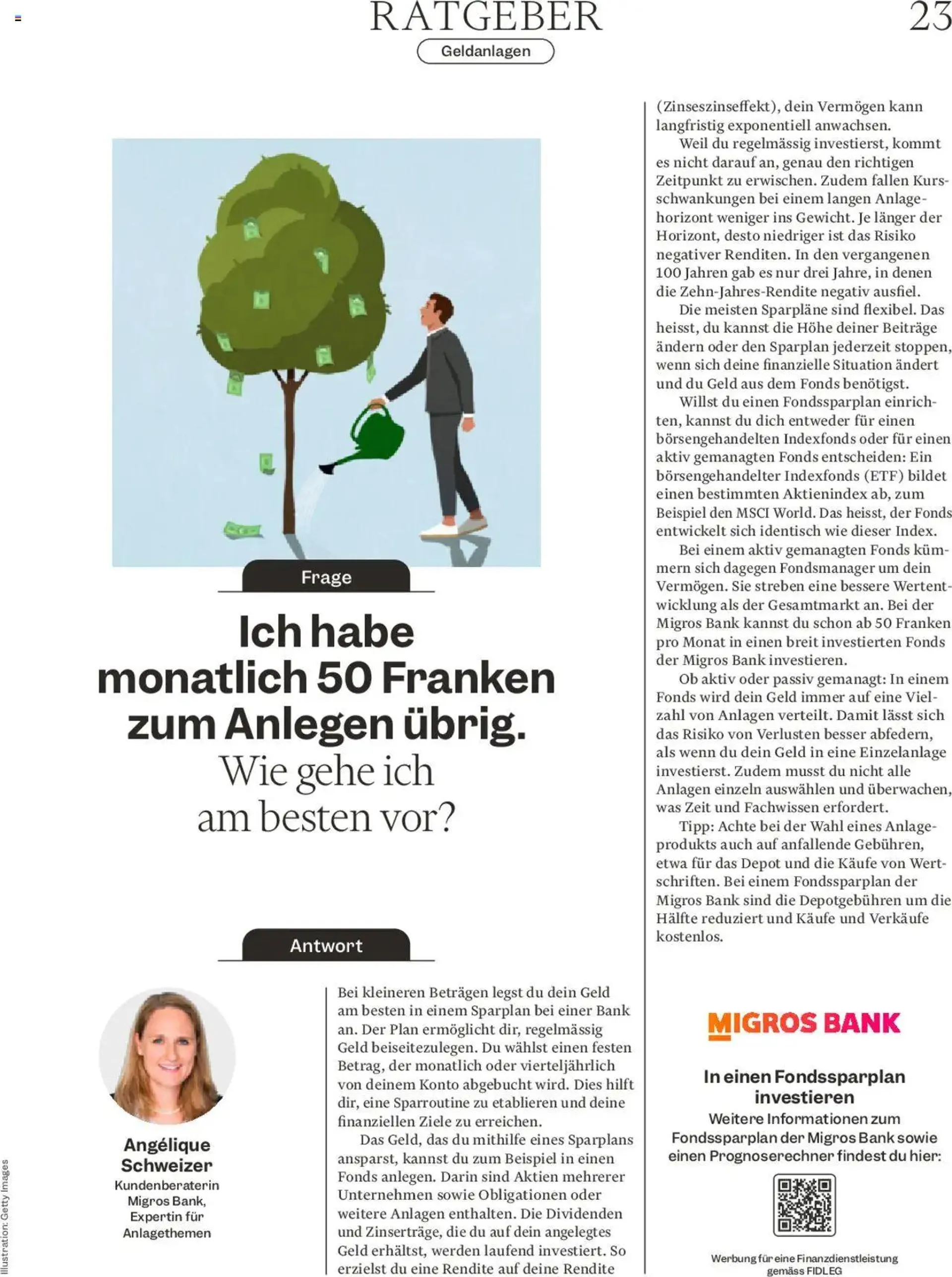 Migros - Magazin von 14. Oktober bis 20. Oktober 2024 - Prospekt seite  23