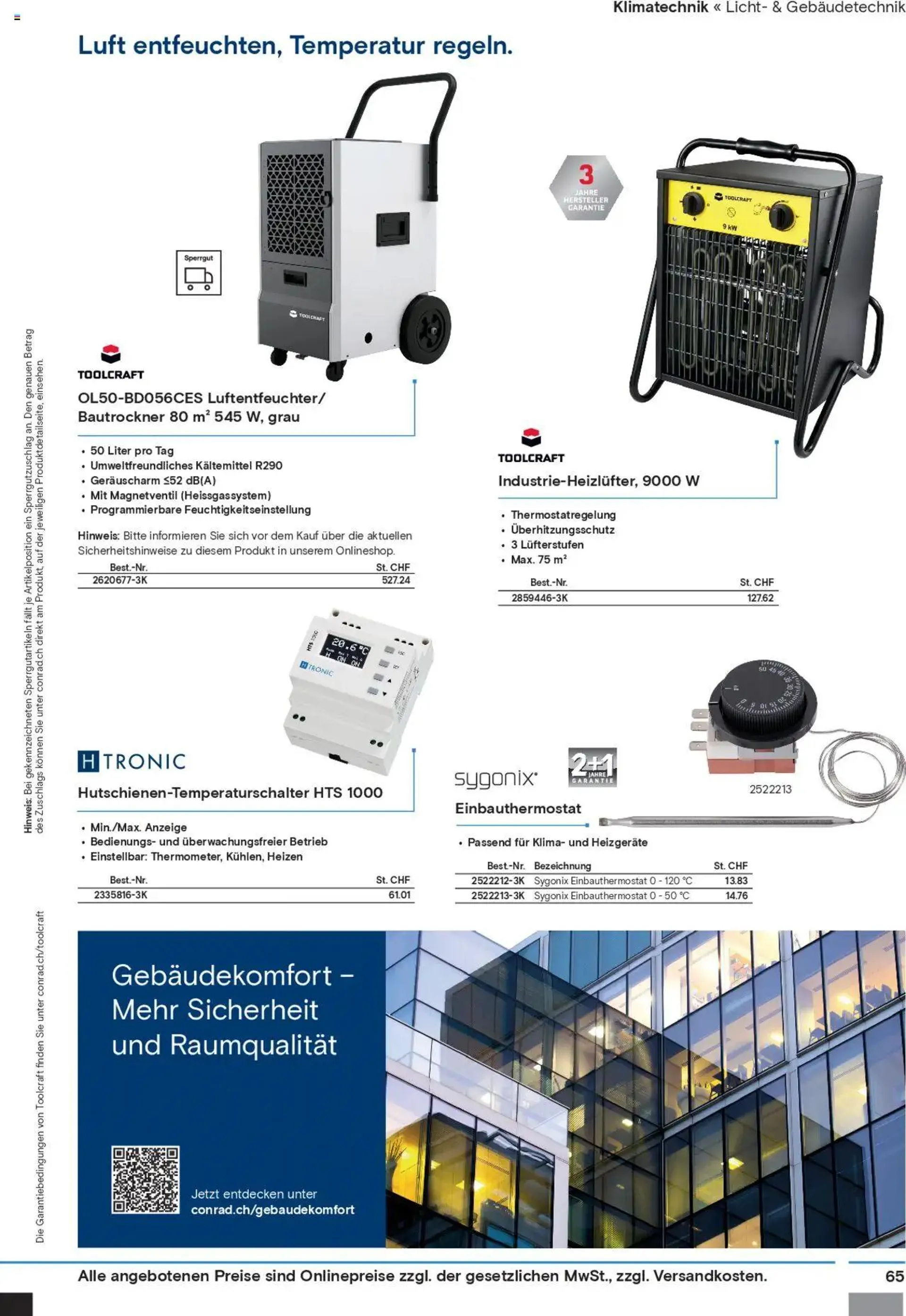 Conrad Aktionen Technik Deals von 2. September bis 20. Oktober 2024 - Prospekt seite  67