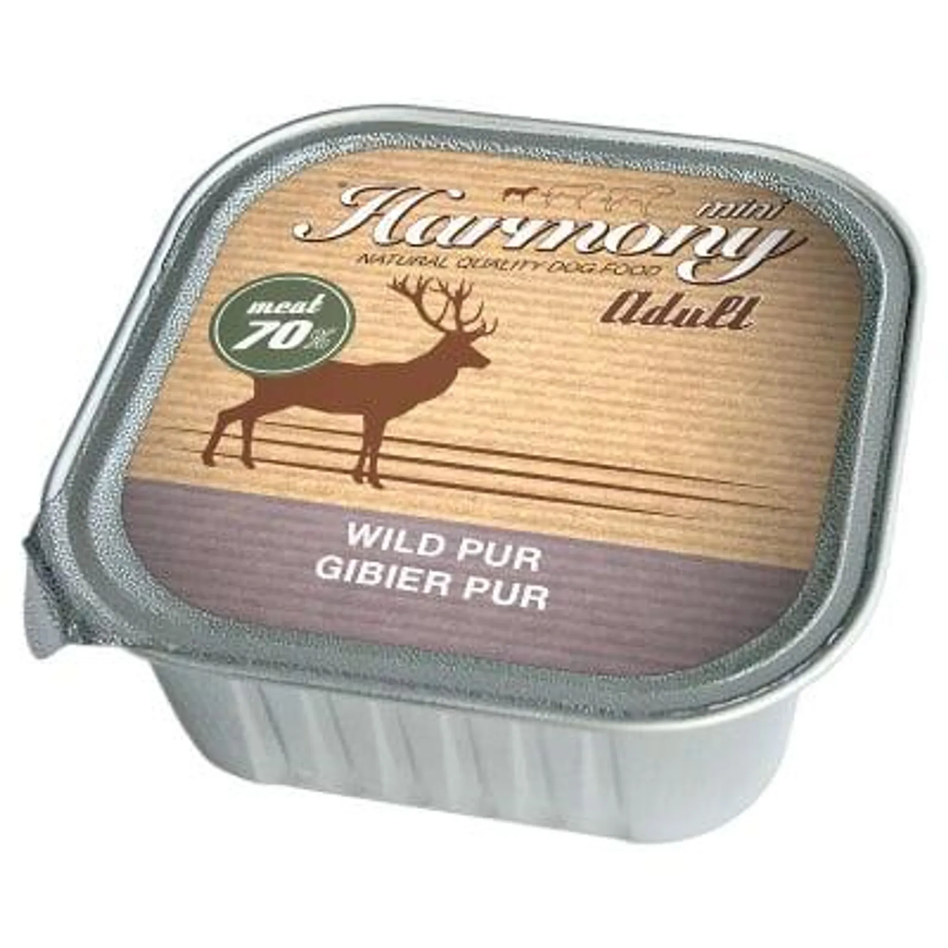 Harmony Dog Natural Nassfutter Wild Pur 150g