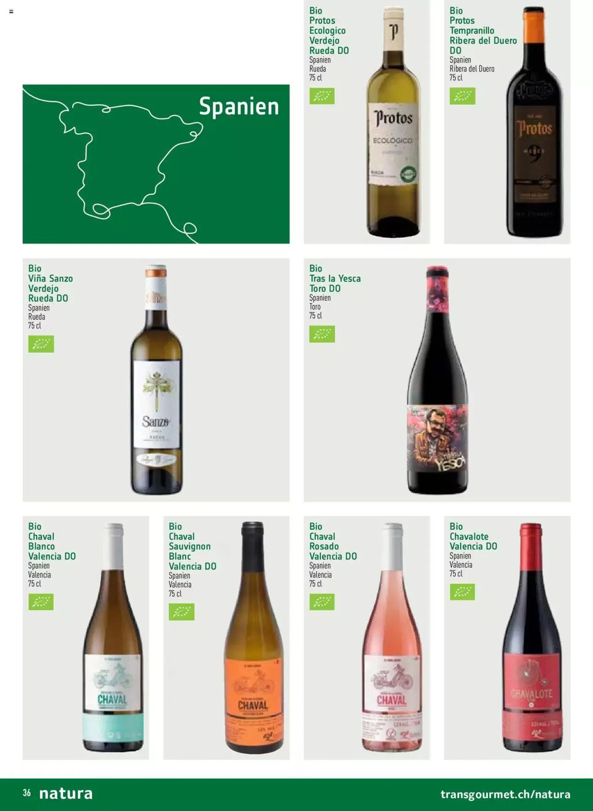 Prodega - Natura organicum Ex uno fonte von 9. Juni bis 12. Juni 2024 - Prospekt seite  36