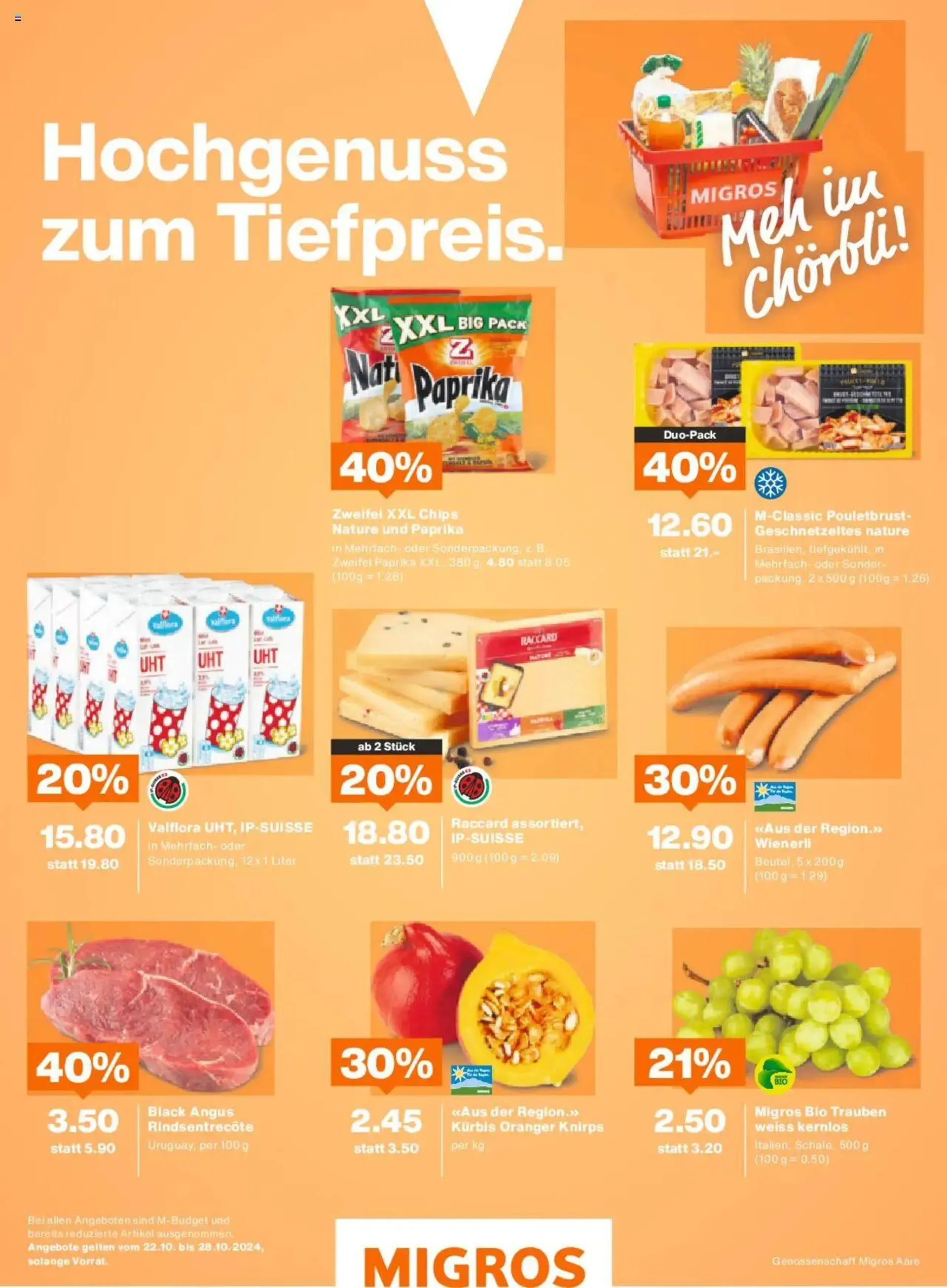 Migros - Magazin von 21. Oktober bis 27. Oktober 2024 - Prospekt seite  55