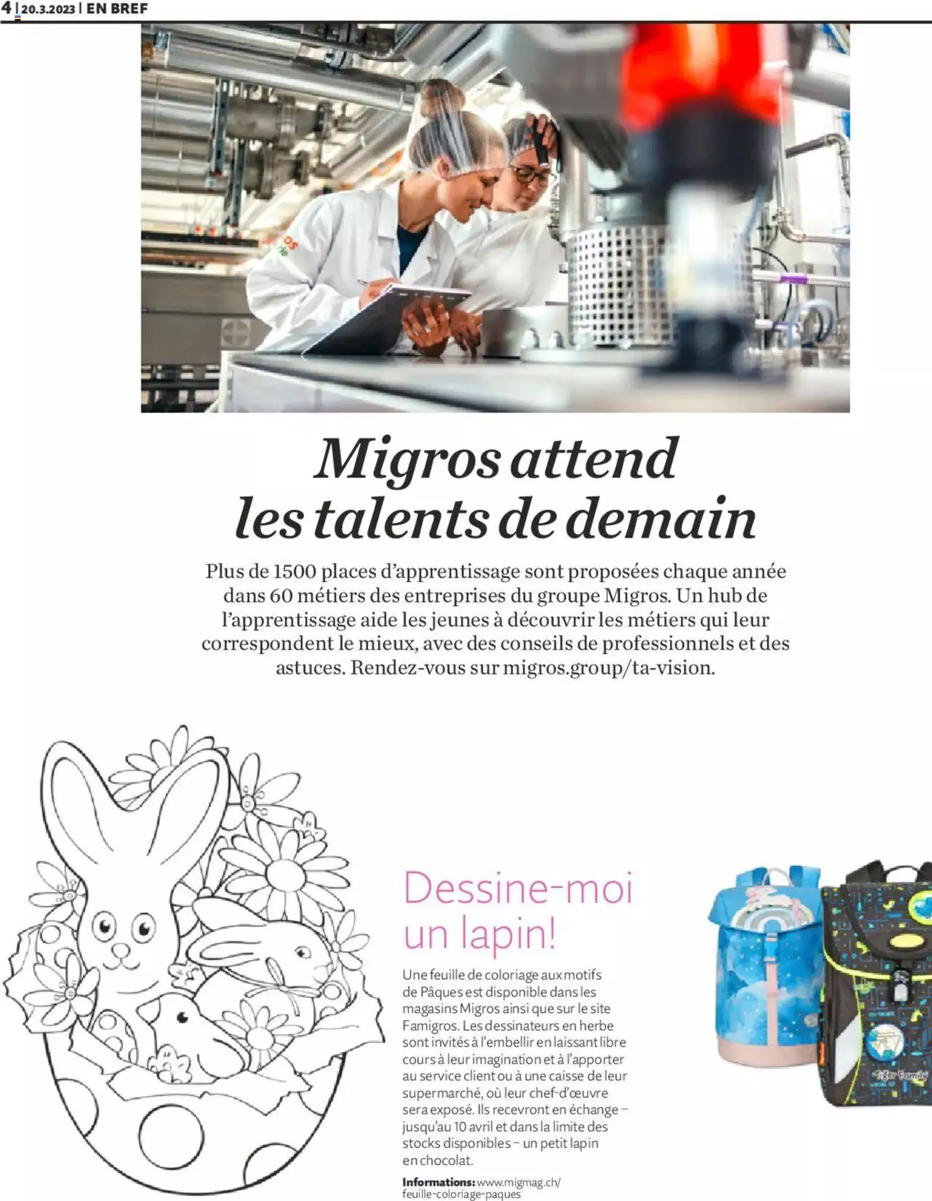 Migros Le guide du jardinier débutant von 20. März bis 31. Dezember 2023 - Prospekt seite  4