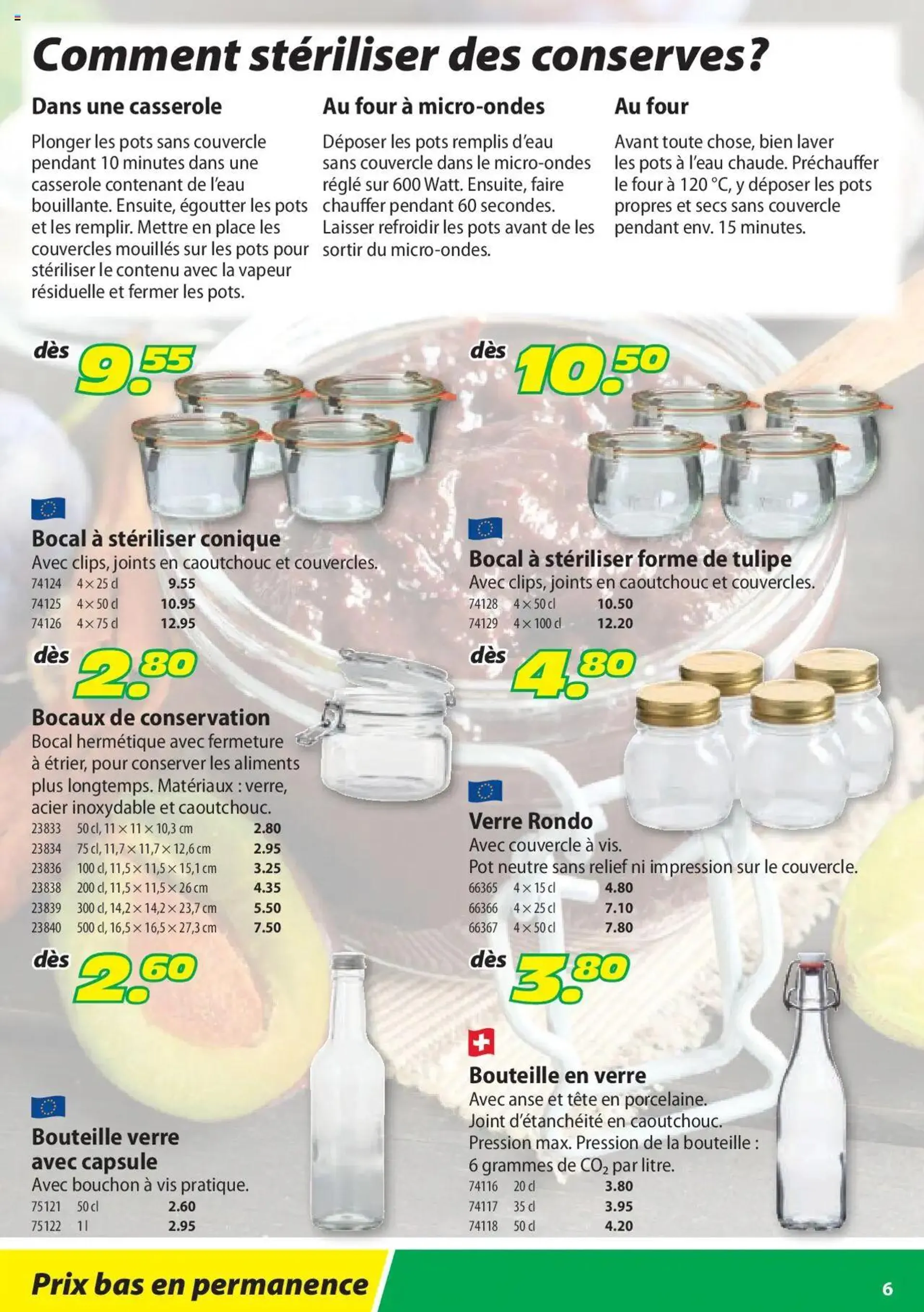 Landi Aktionen Ernten und Konservieren 2024 von 30. September bis 31. Dezember 2024 - Prospekt seite  6