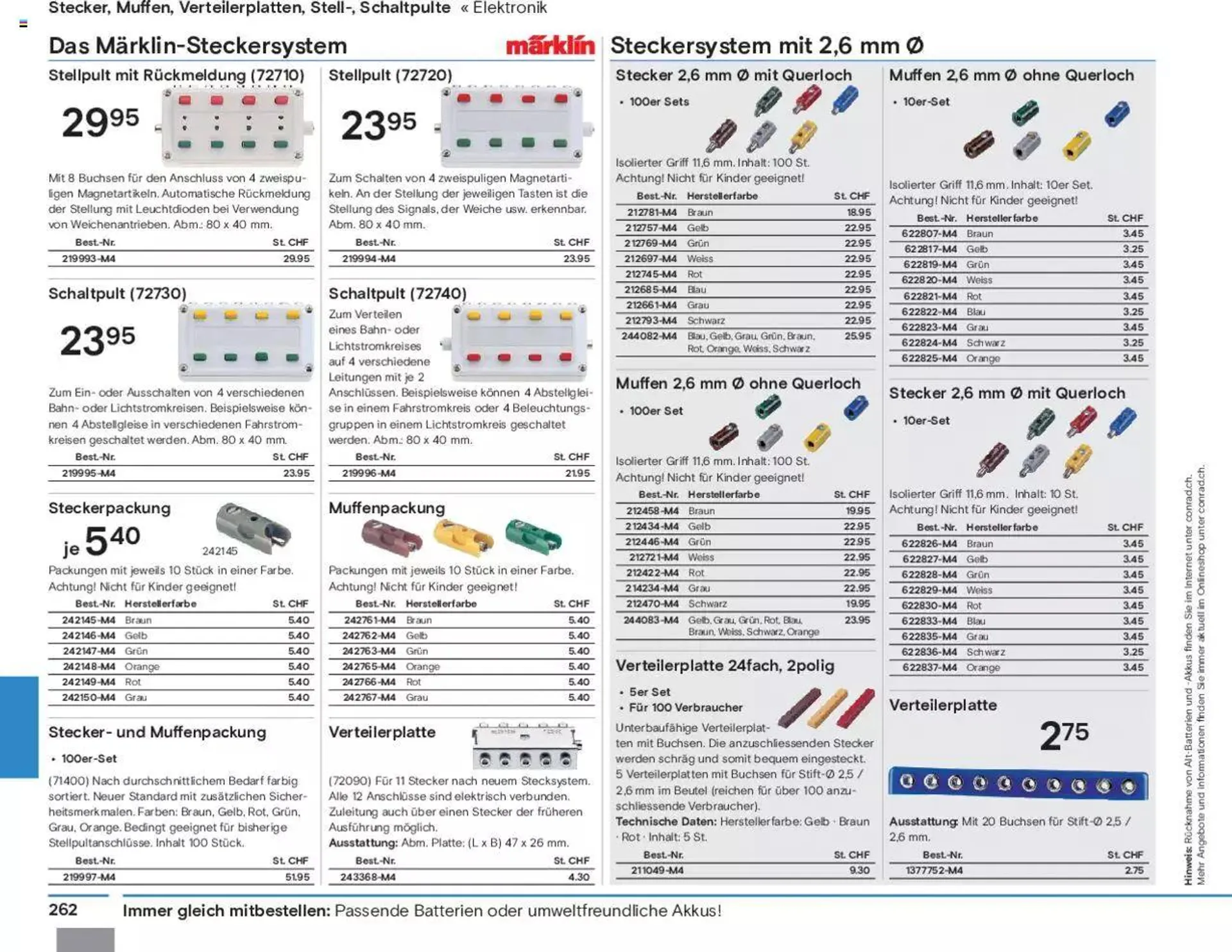 Conrad Modellbahn Katalog 2023/24 von 5. September bis 31. Dezember 2023 - Prospekt seite  264