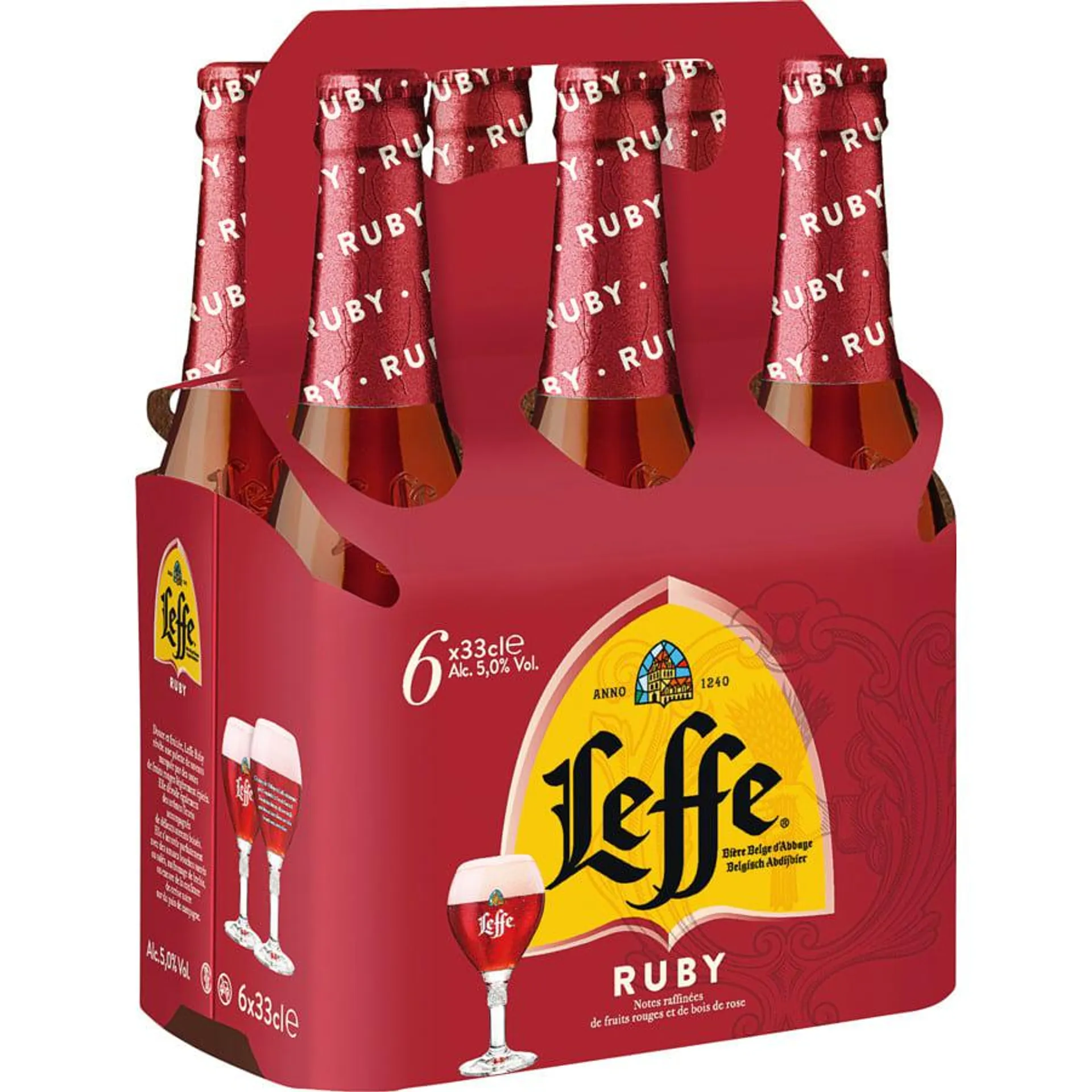 Leffe Bier Ruby 6 x 33 cl