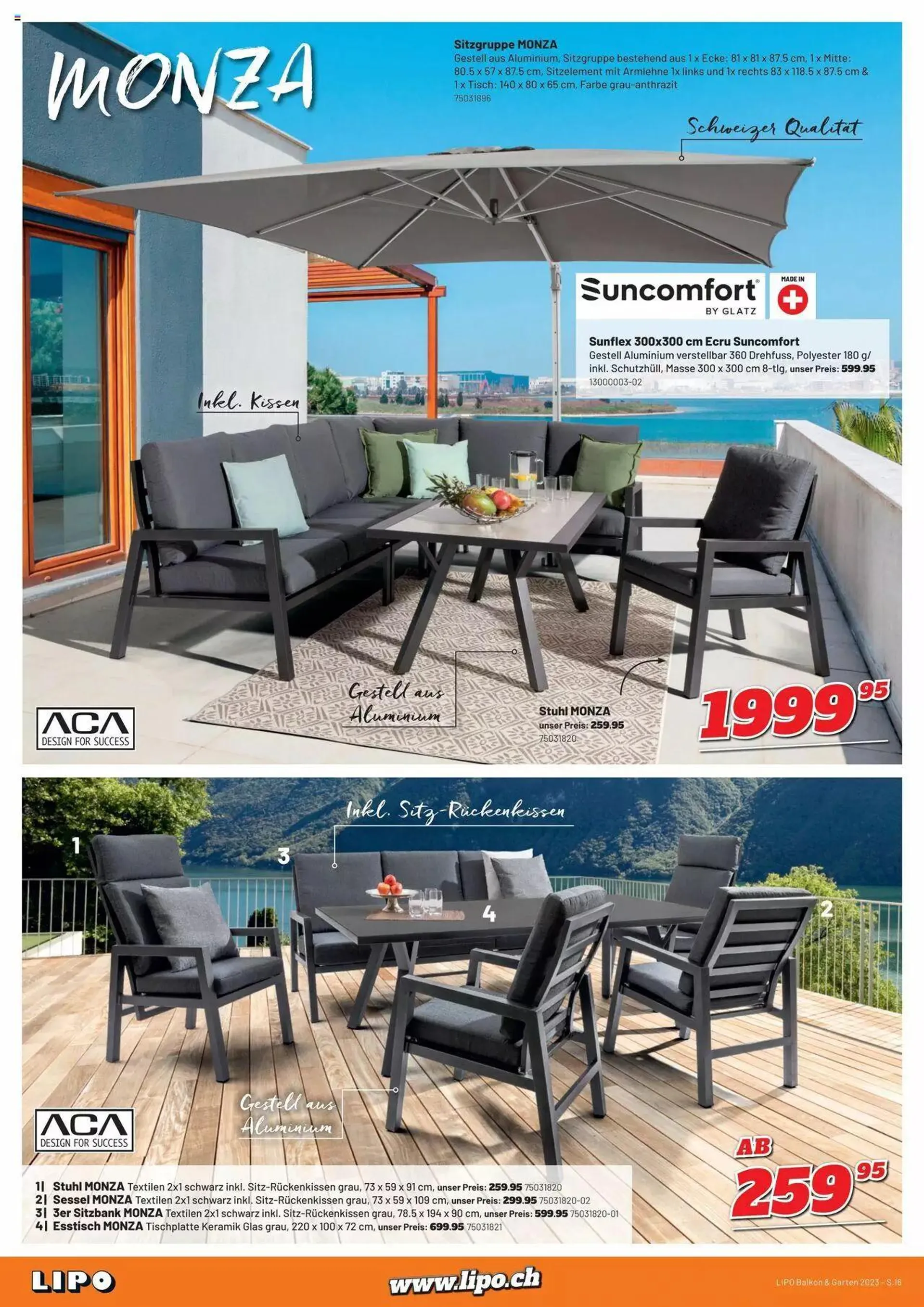 Lipo Gartenkatalog von 23. Februar bis 30. September 2023 - Prospekt seite  16