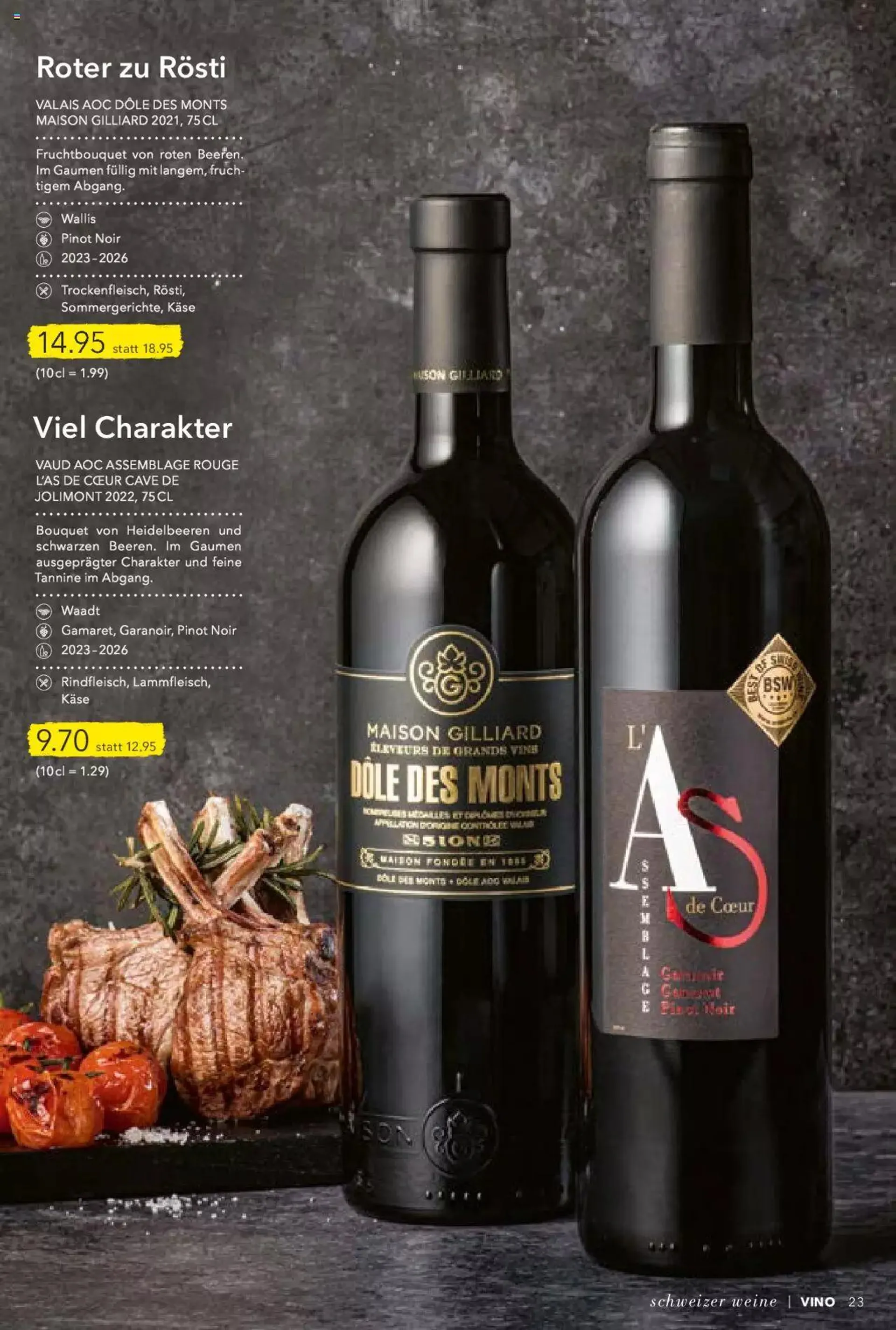 Coop Aktionen - Vino von 30. Mai bis 31. Dezember 2023 - Prospekt seite  23