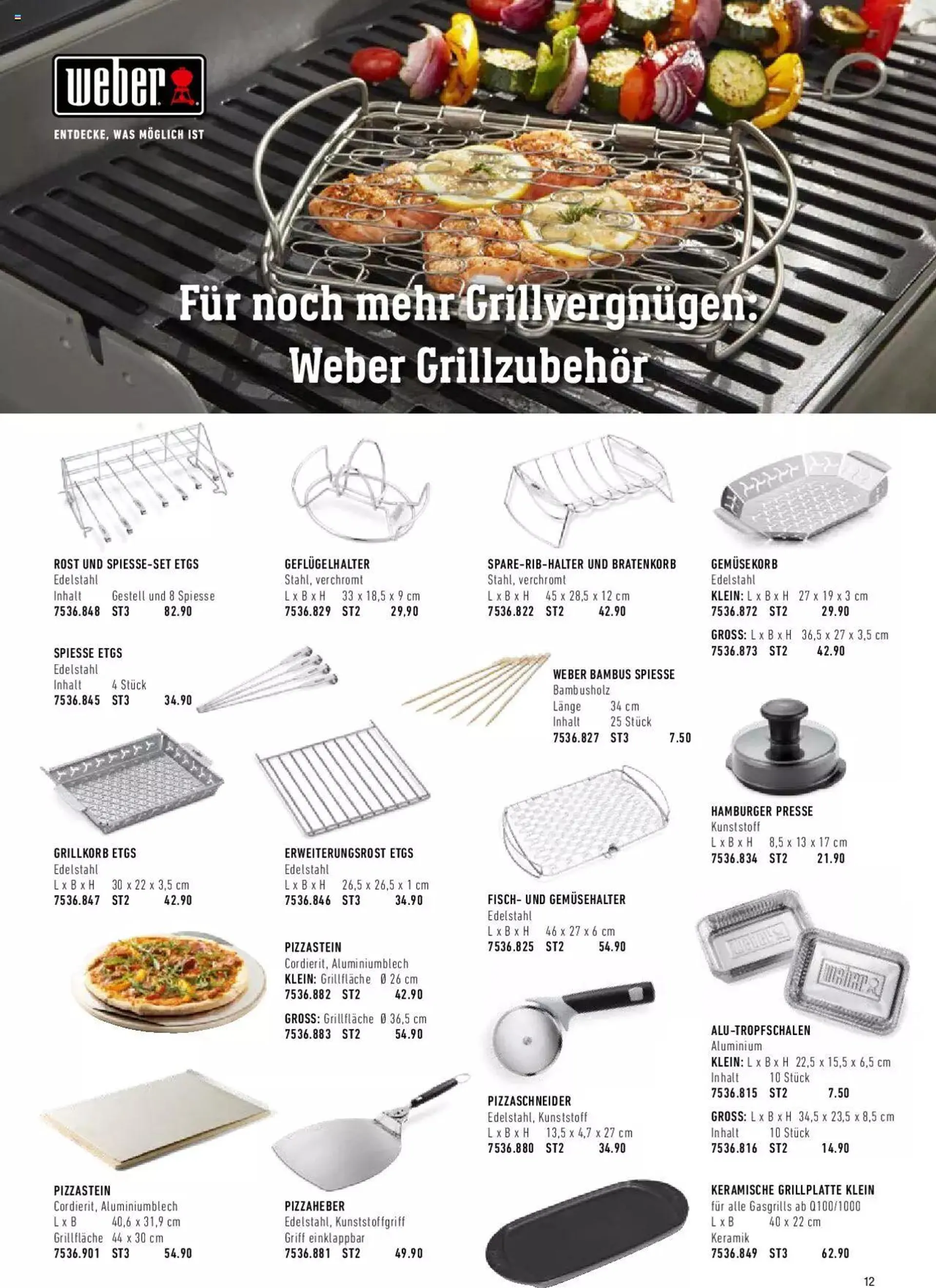 DO IT+GARDEN MIGROS - Grill von 22. März bis 31. Dezember 2023 - Prospekt seite  12