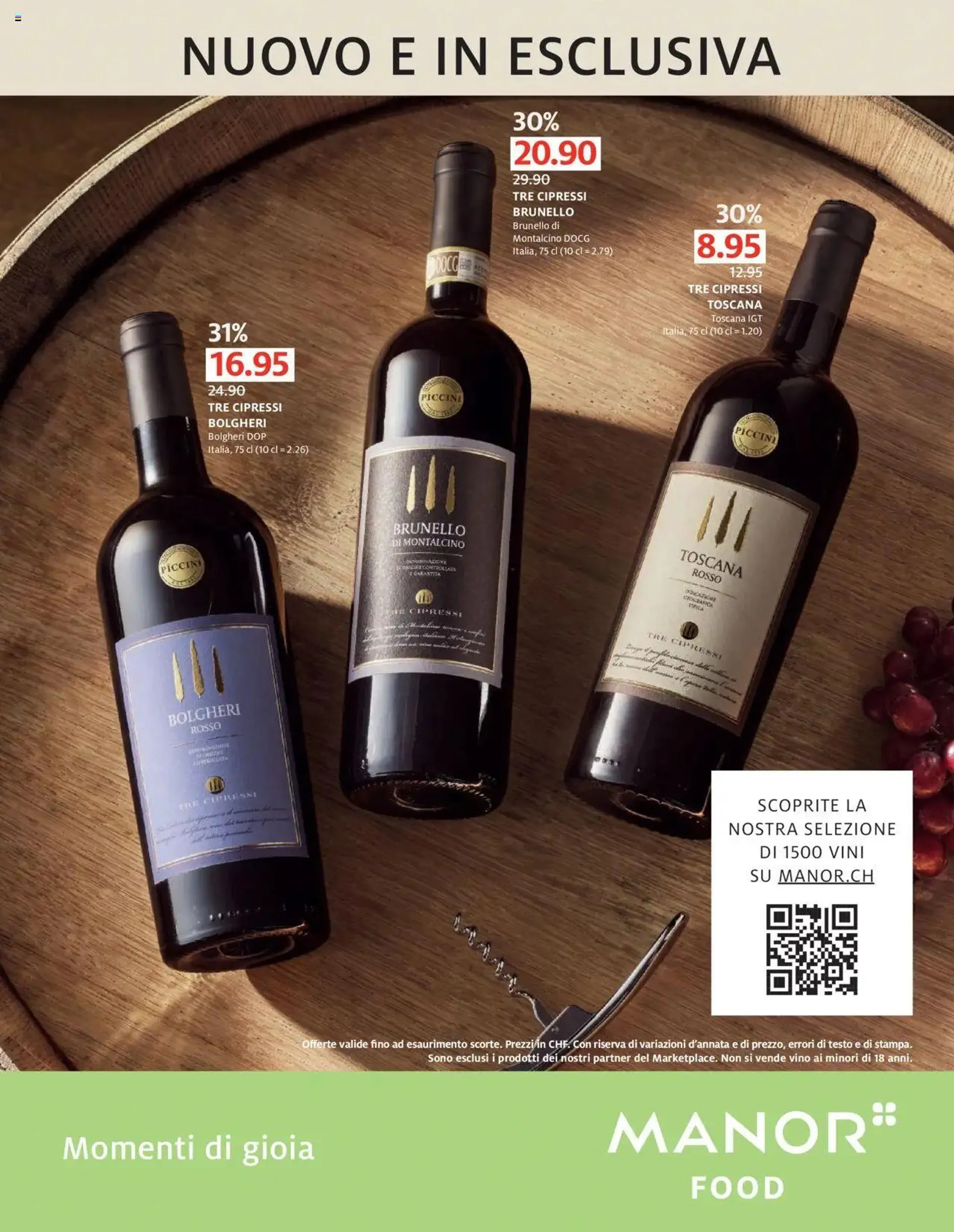 Manor Catalogo dei vini von 8. September bis 6. Oktober 2024 - Prospekt seite  28