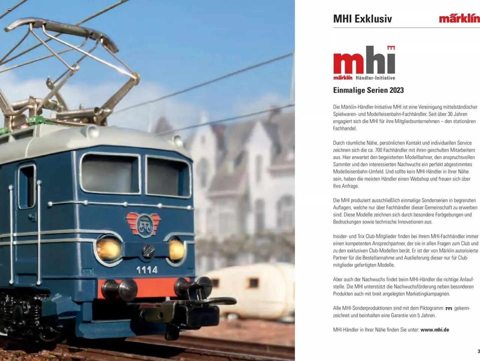 Conrad Märklin Neuheiten 2023 von 13. März bis 31. Dezember 2023 - Prospekt seite  5