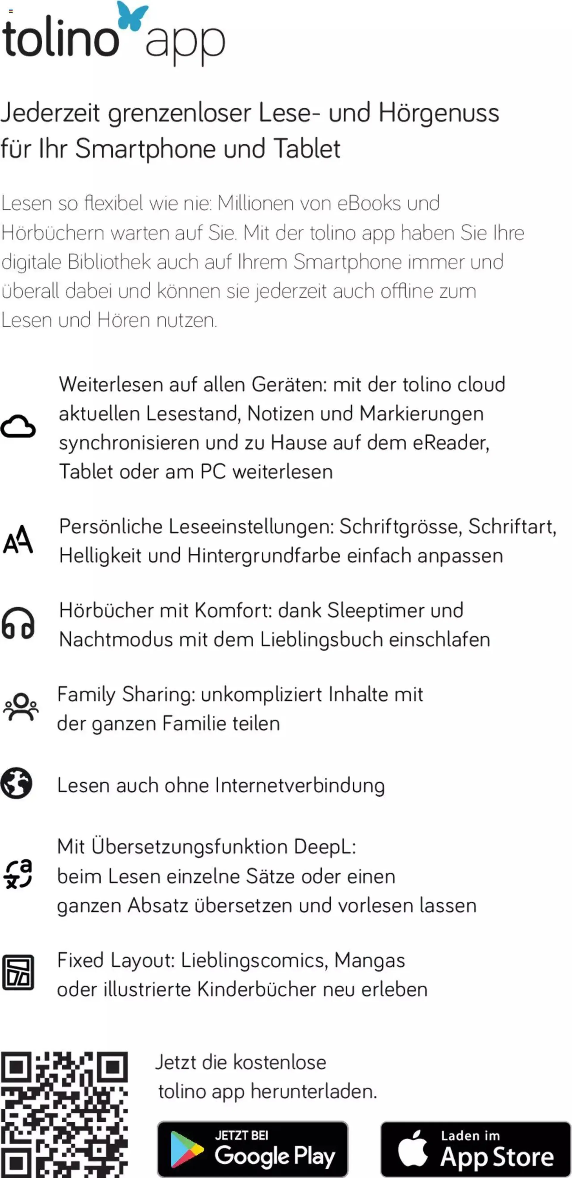 Weltbild - Tolino Broschüre von 11. April bis 31. Dezember 2024 - Prospekt seite  18