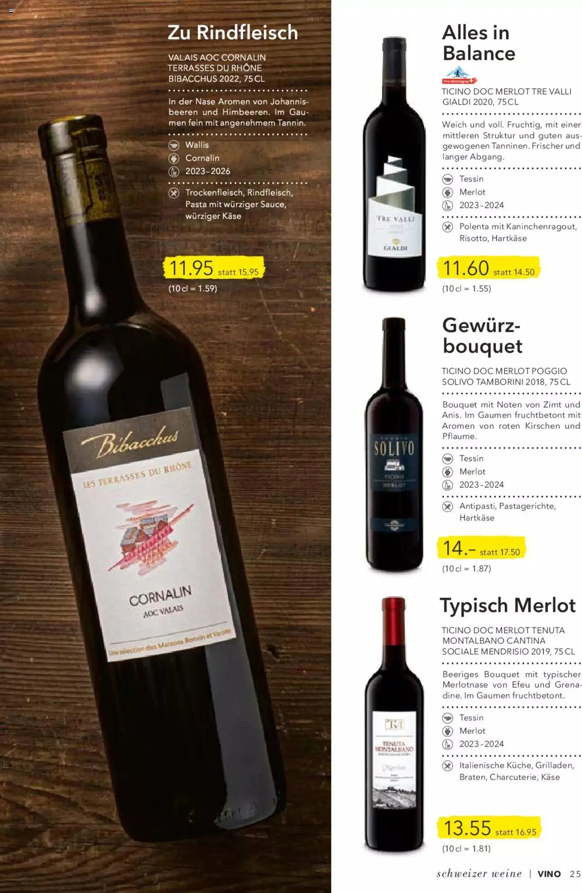 Coop Aktionen - Vino von 30. Mai bis 31. Dezember 2023 - Prospekt seite  25