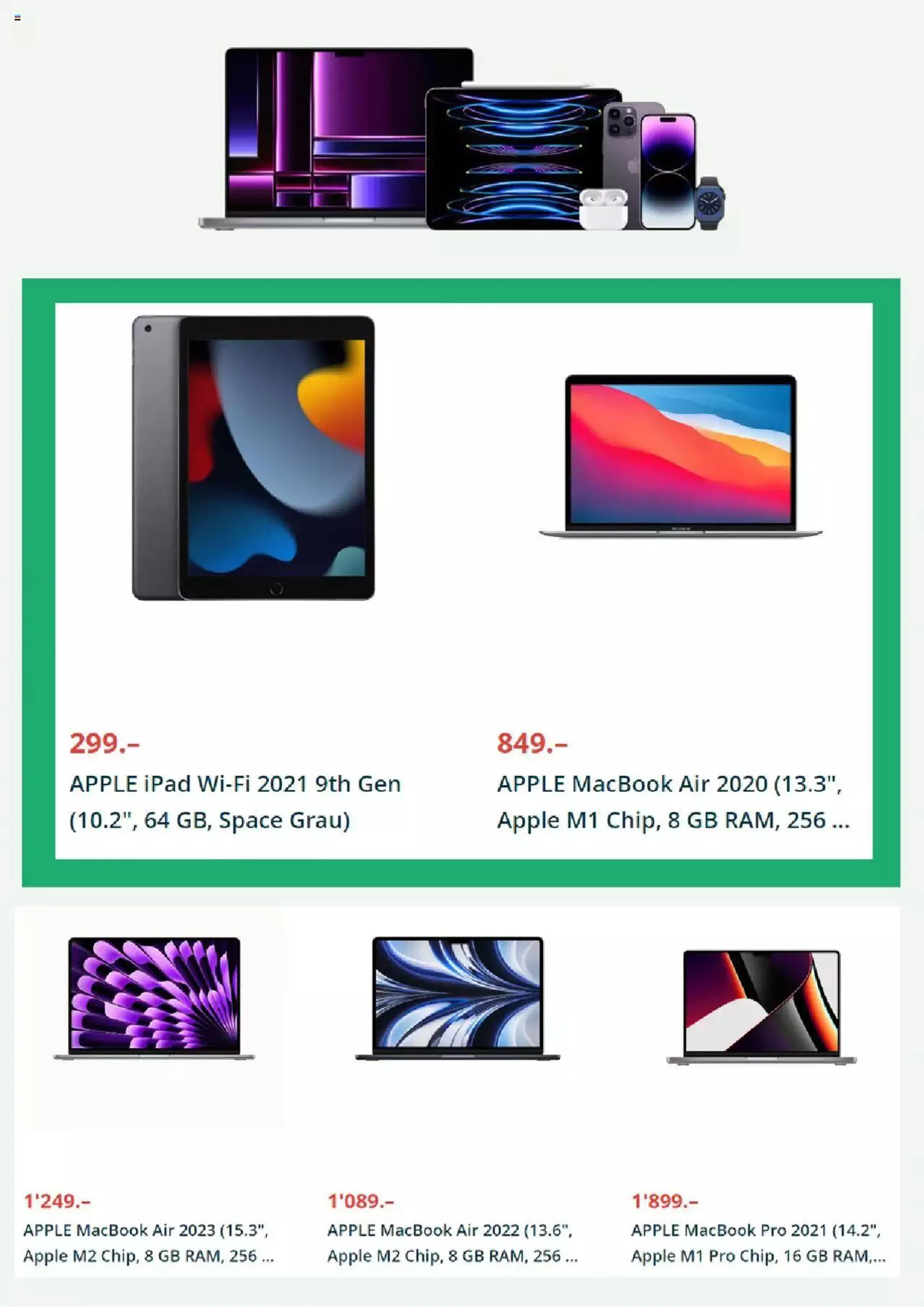 Microspot Aktionen von 22. August bis 3. September 2023 - Prospekt seite  3