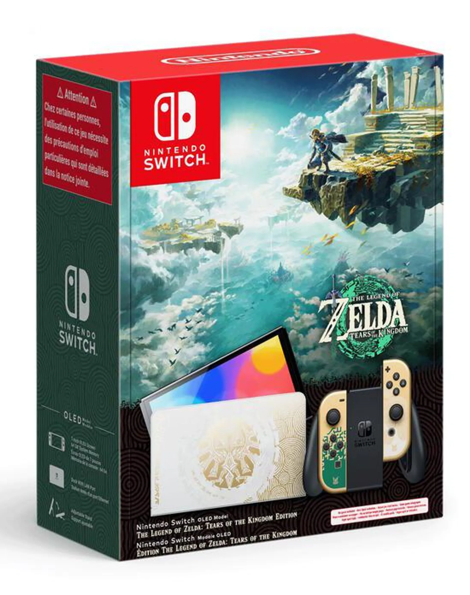 Nintendo Switch OLED The Legend of Zelda - Tears of the Kingdom Ed