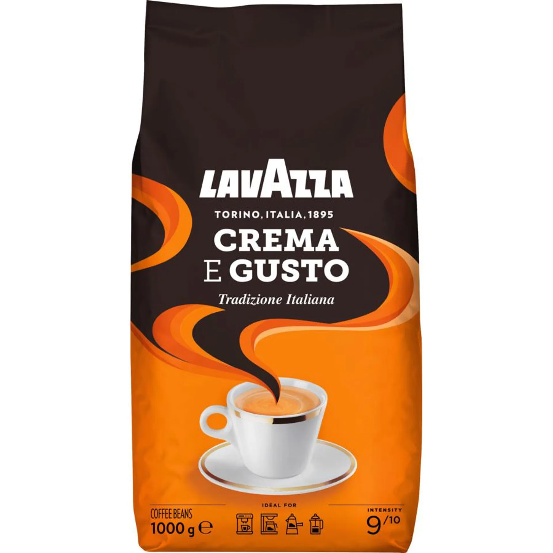 Lavazza Bohnen Crema Gusto Trad. 1 kg