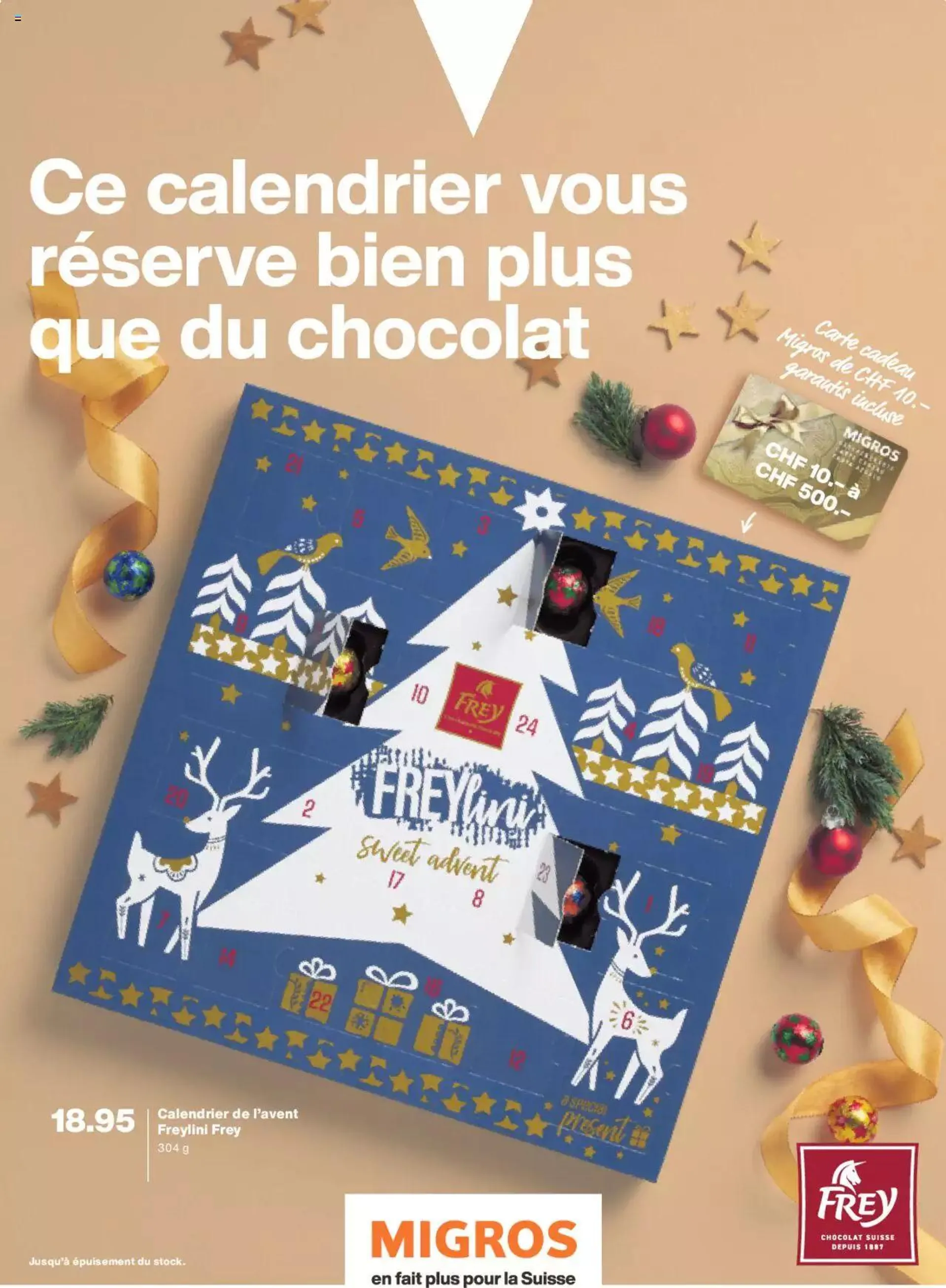 Migros Magazin FR von 20. November bis 31. Dezember 2023 - Prospekt seite  2