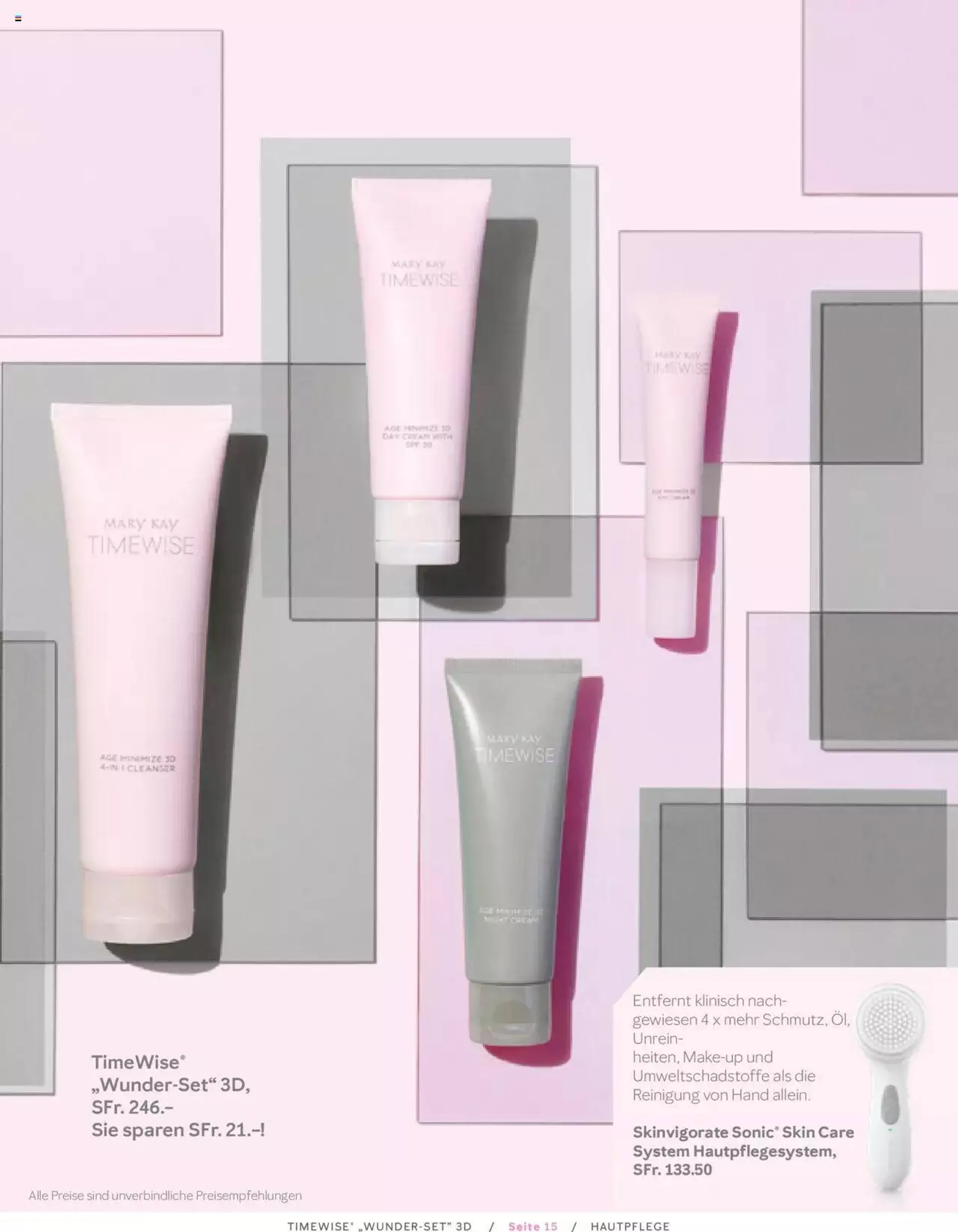 Mary Kay - Timewise Wunder-Set von 20. Oktober bis 31. Dezember 2023 - Prospekt seite  15
