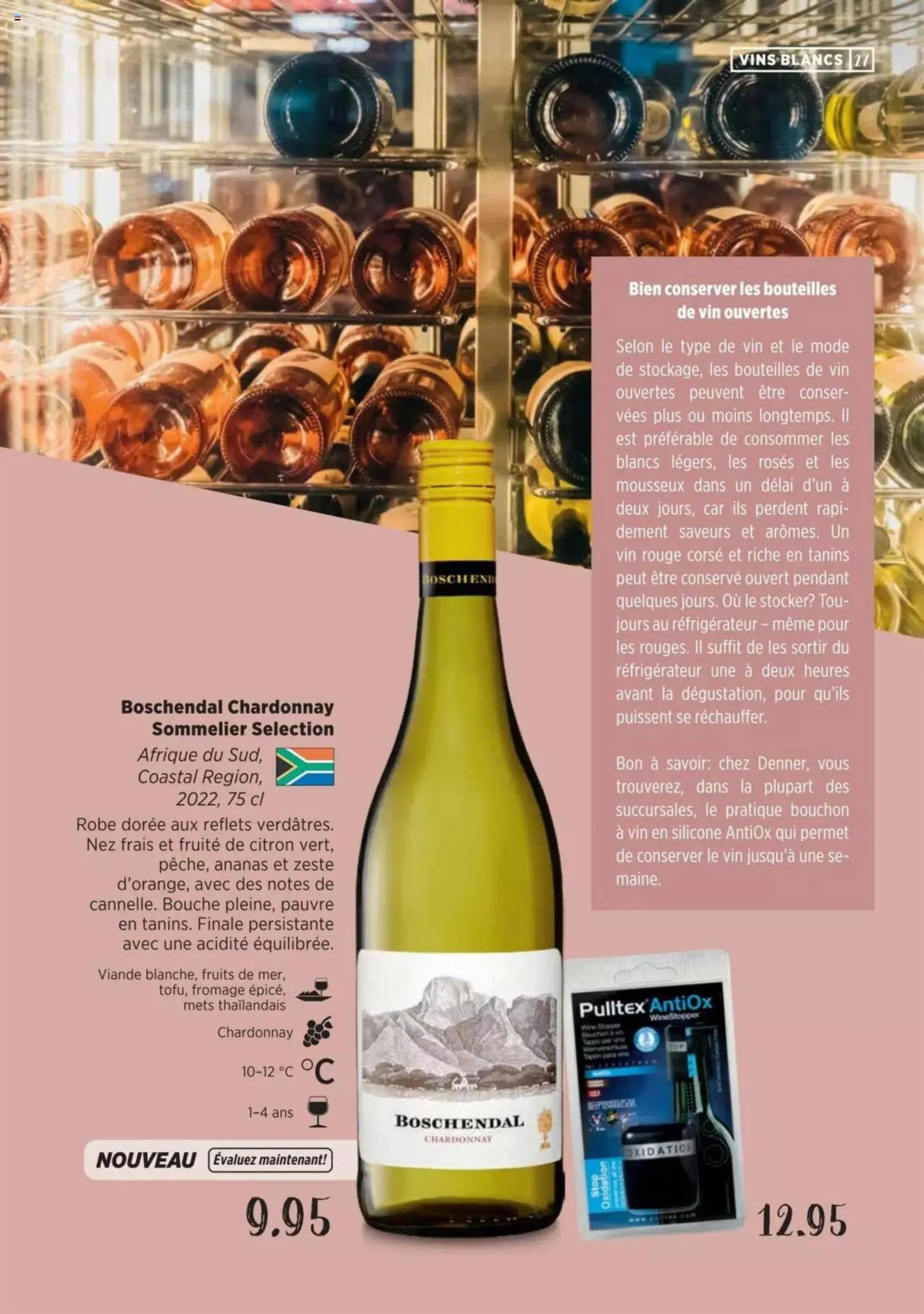 Denner Guide des vins 2023 /2024 FR von 11. September bis 31. Dezember 2024 - Prospekt seite  27