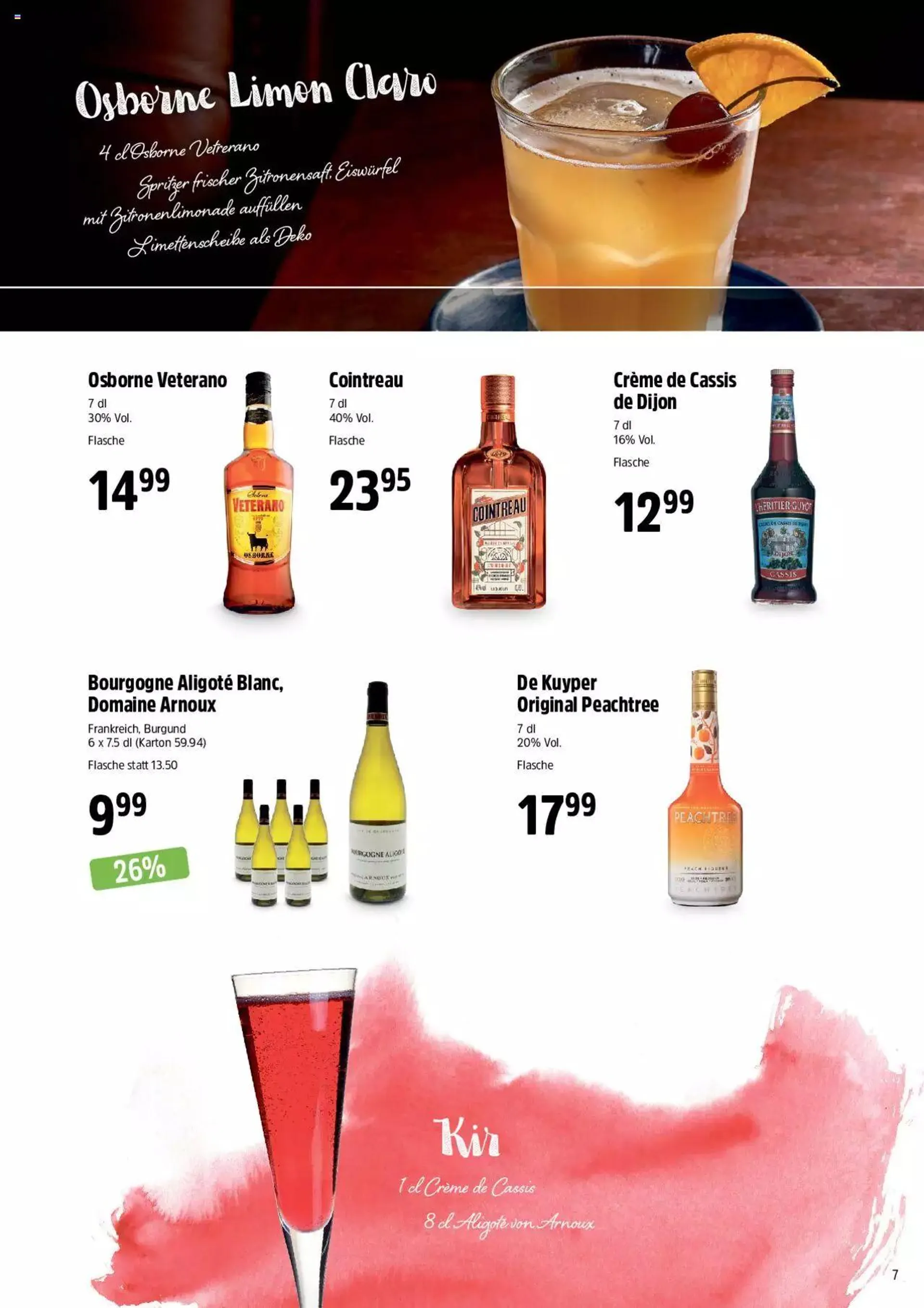 TopCC Aktionen Cocktails von 11. September bis 31. Dezember 2023 - Prospekt seite  7