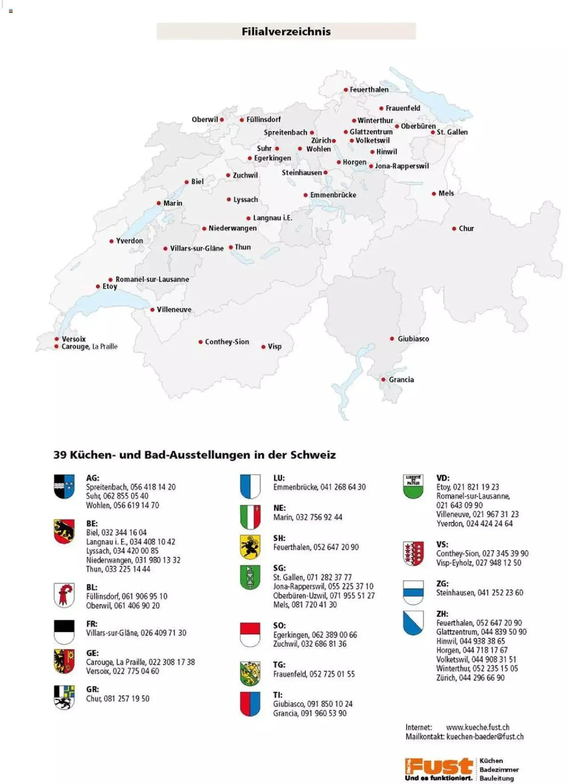 Fust Badezimmermagazin von 17. April bis 31. Dezember 2023 - Prospekt seite  303