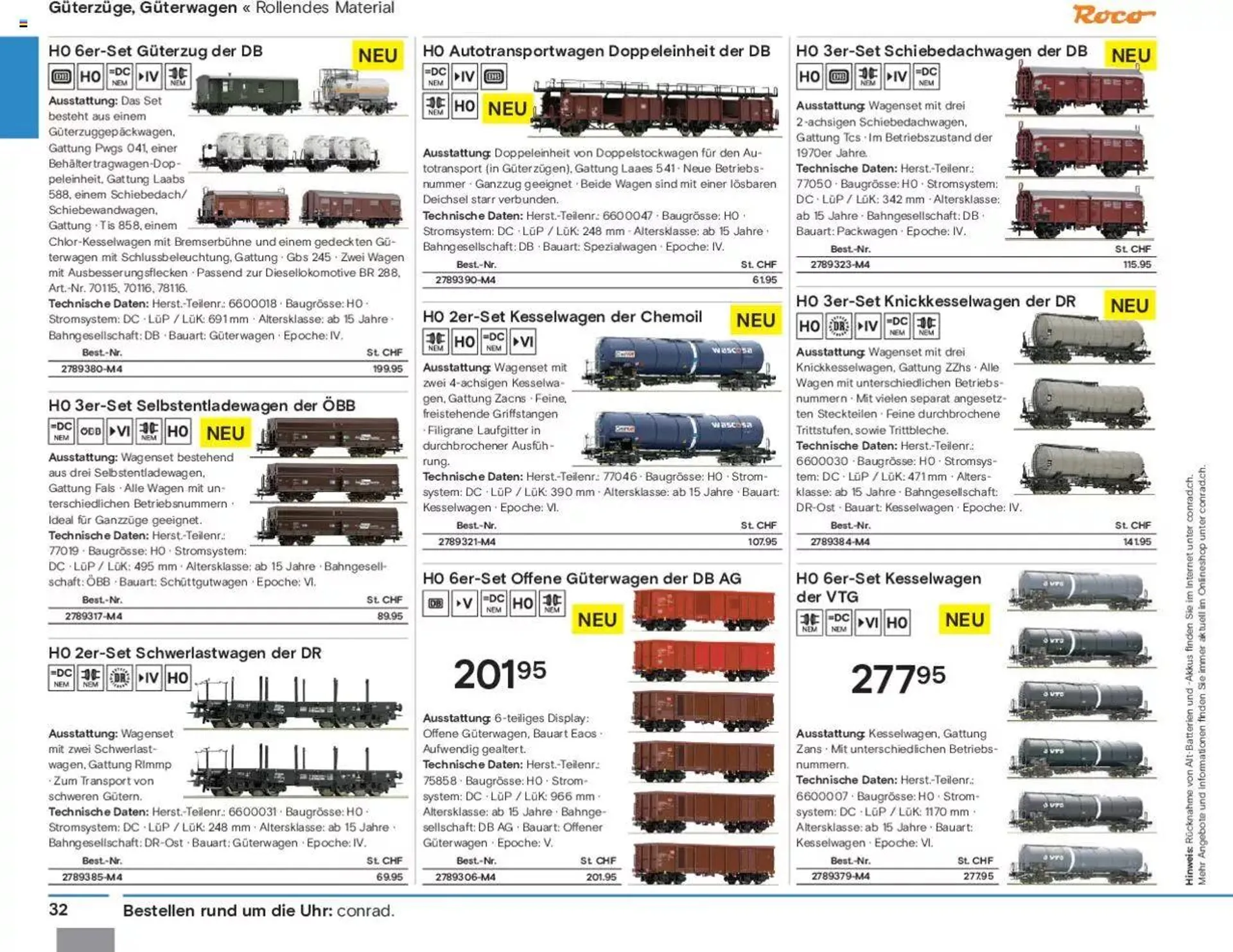 Conrad Modellbahn Katalog 2023/24 von 5. September bis 31. Dezember 2023 - Prospekt seite  34