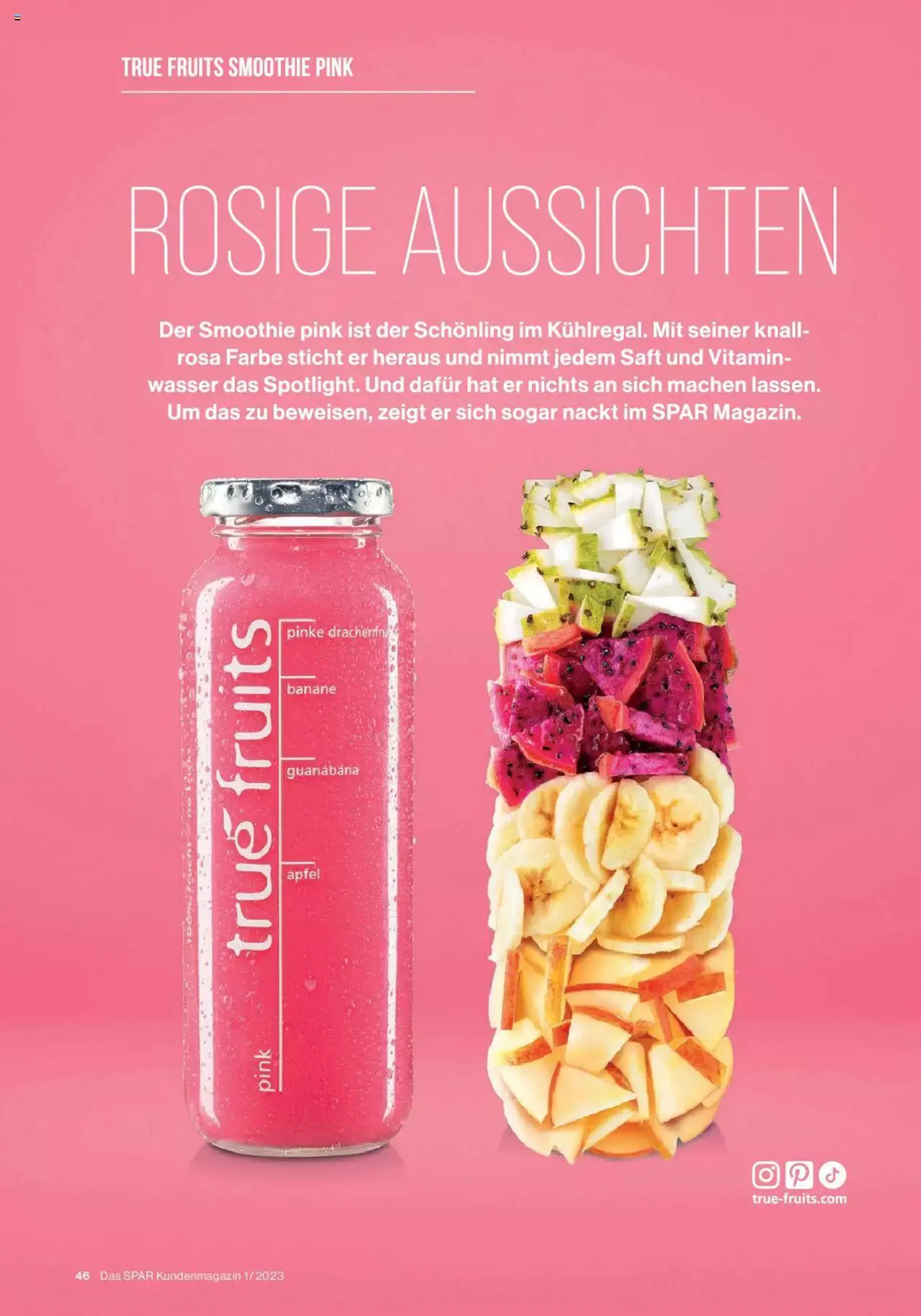 SPAR Kundenmagazin von 2. März bis 31. Dezember 2023 - Prospekt seite  46