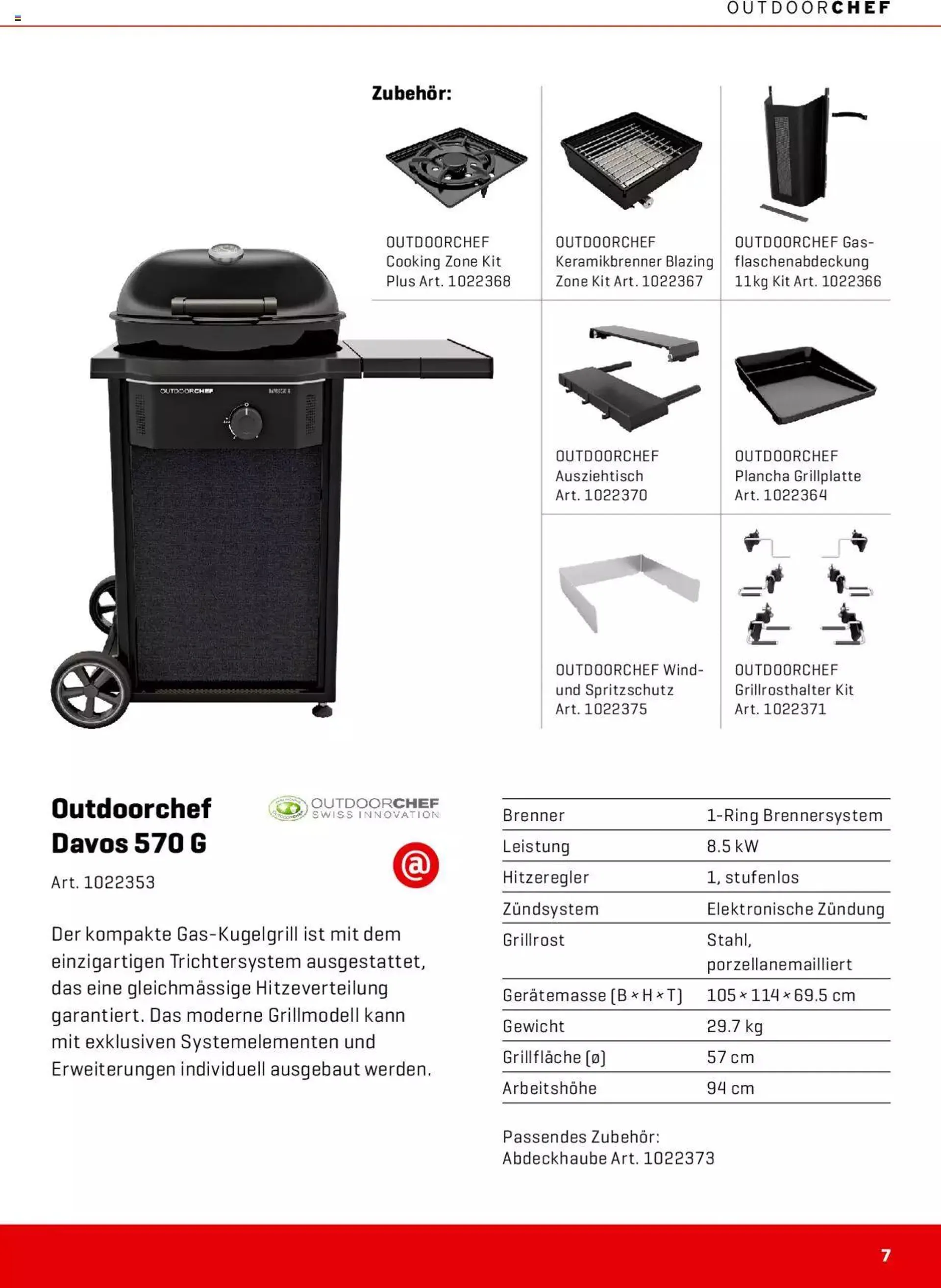 Interdiscount Prospekt Grill von 13. März bis 31. Dezember 2023 - Prospekt seite  7