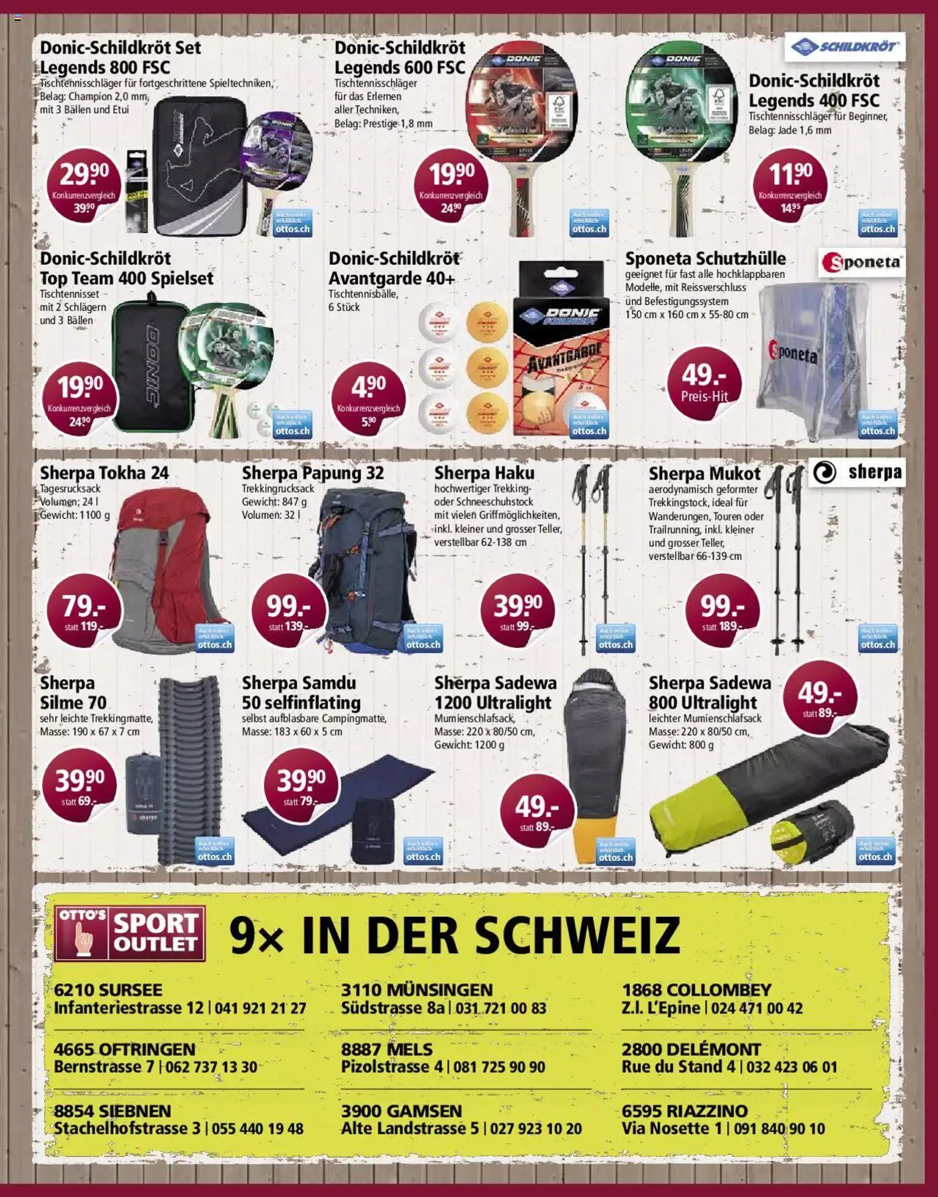Otto's Sport Outlet von 27. März bis 31. Dezember 2023 - Prospekt seite  15
