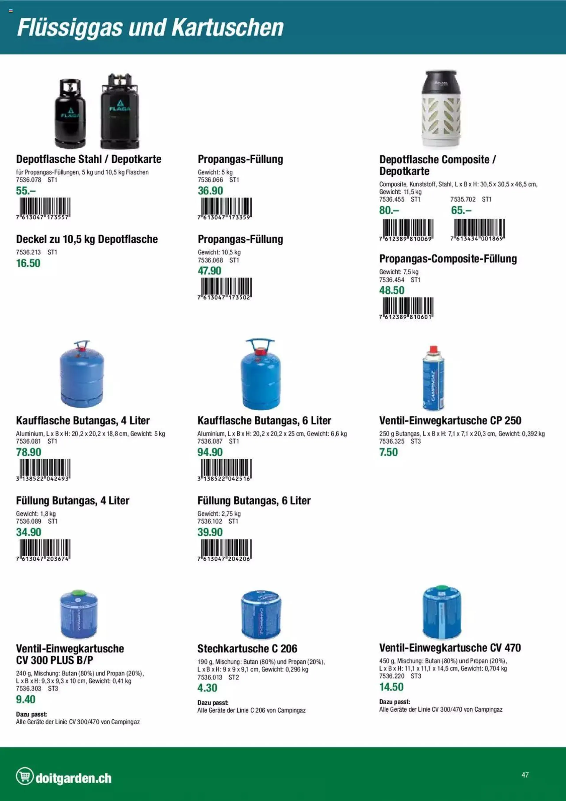 DO IT+GARDEN MIGROS - Grill von 22. März bis 31. Dezember 2023 - Prospekt seite  47