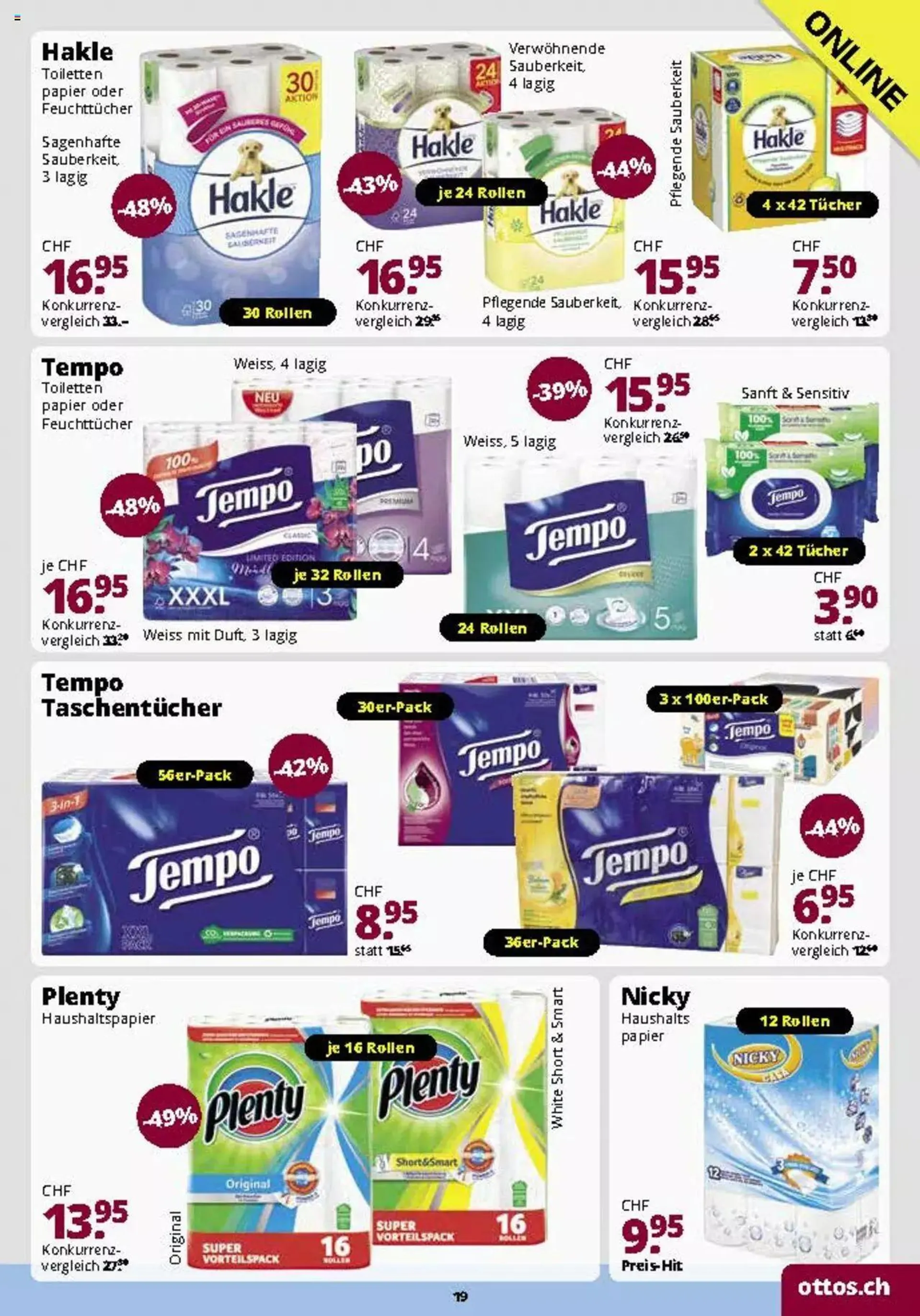 Otto's Online Katalog von 18. März bis 31. Dezember 2024 - Prospekt seite  19