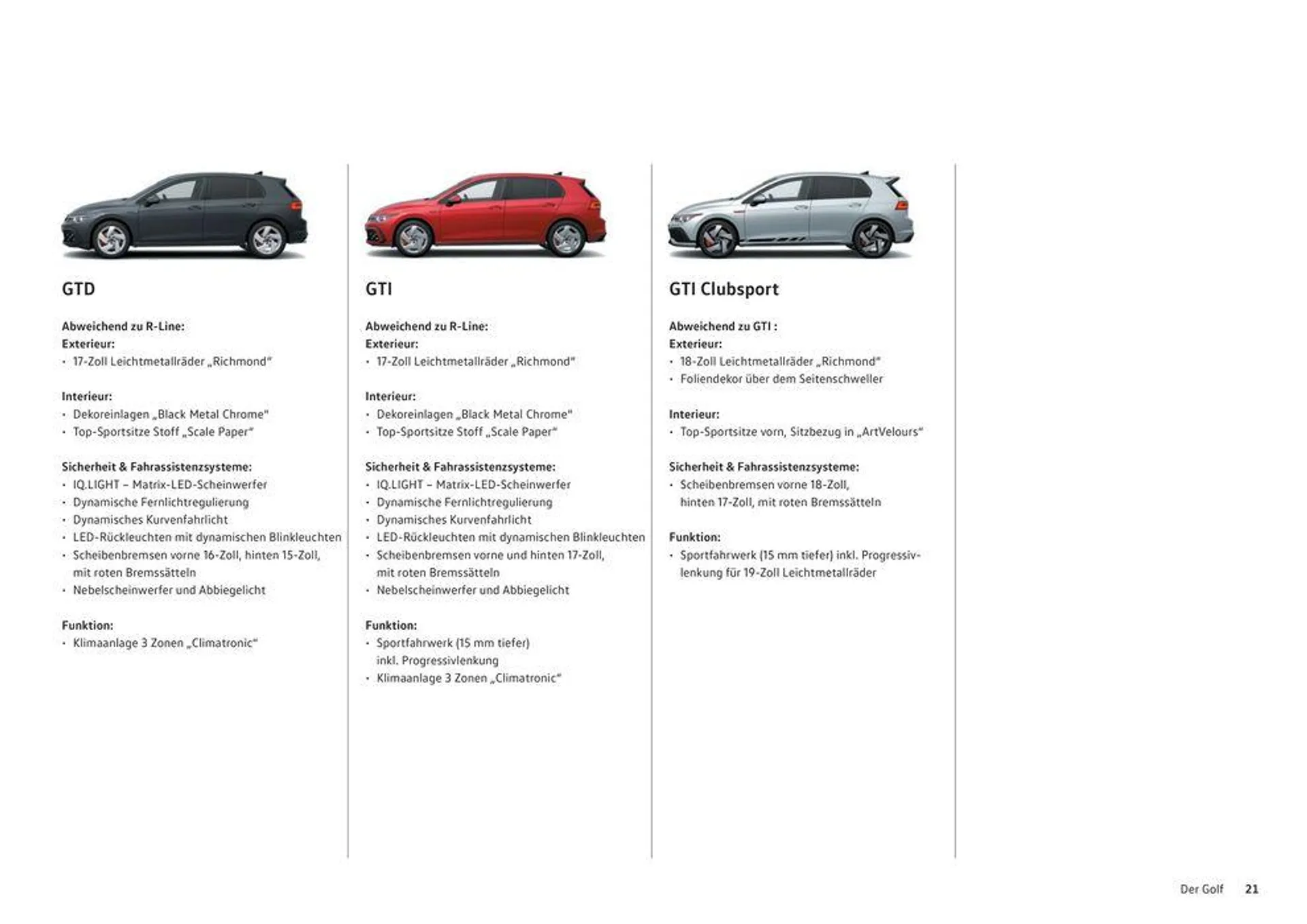 Der Golf von 16. Januar bis 31. Dezember 2024 - Prospekt seite  21