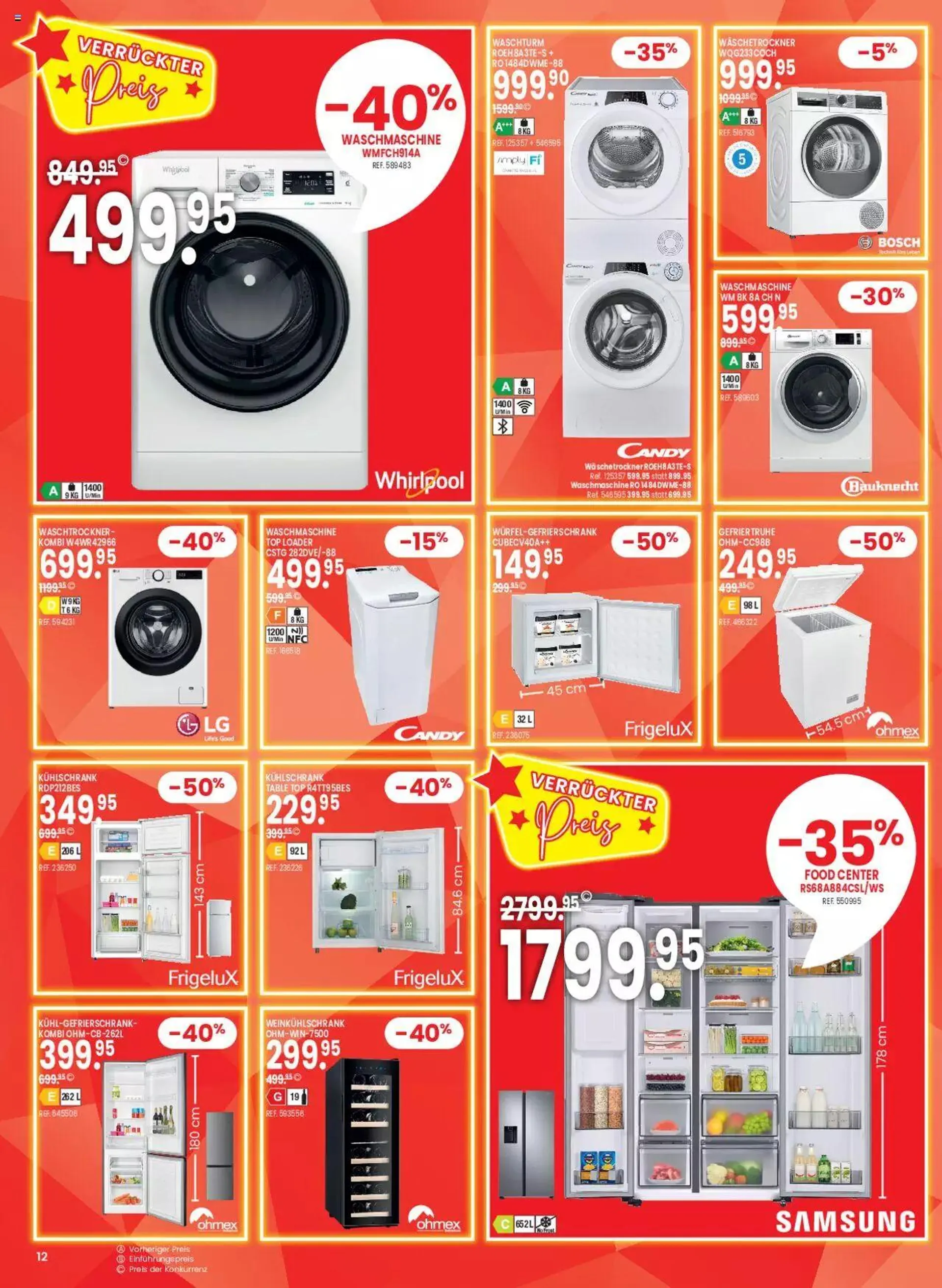 Conforama Singles week von 7. November bis 18. November 2023 - Prospekt seite  12