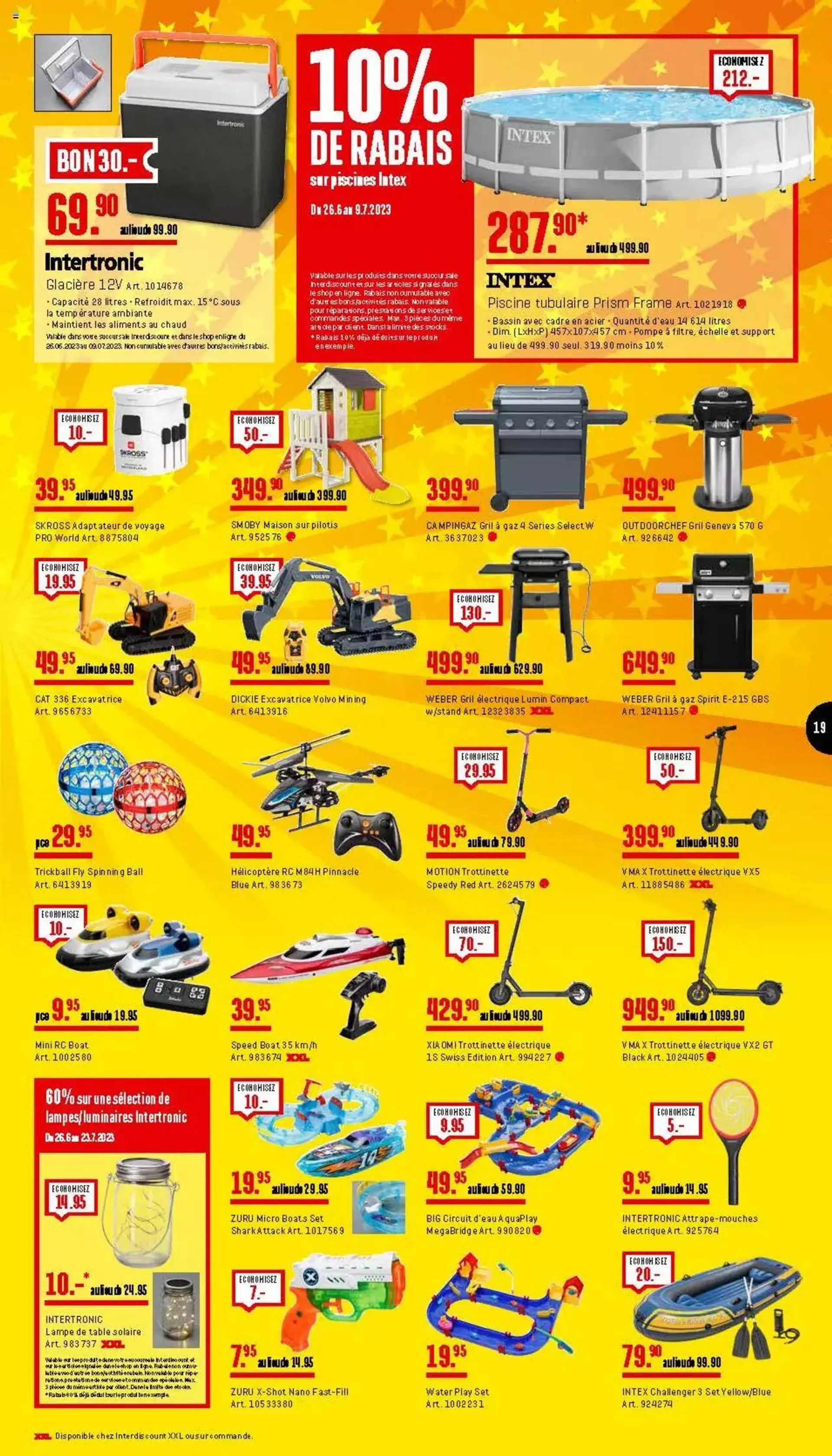 Interdiscount Aktionen FR von 26. Juni bis 31. Dezember 2023 - Prospekt seite  19