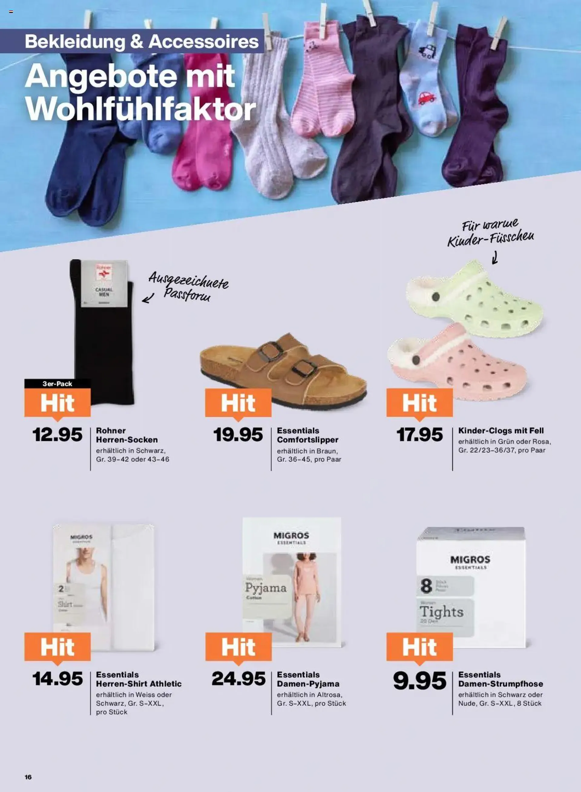 Migros Aktionen von 1. Oktober bis 7. Oktober 2024 - Prospekt seite  16
