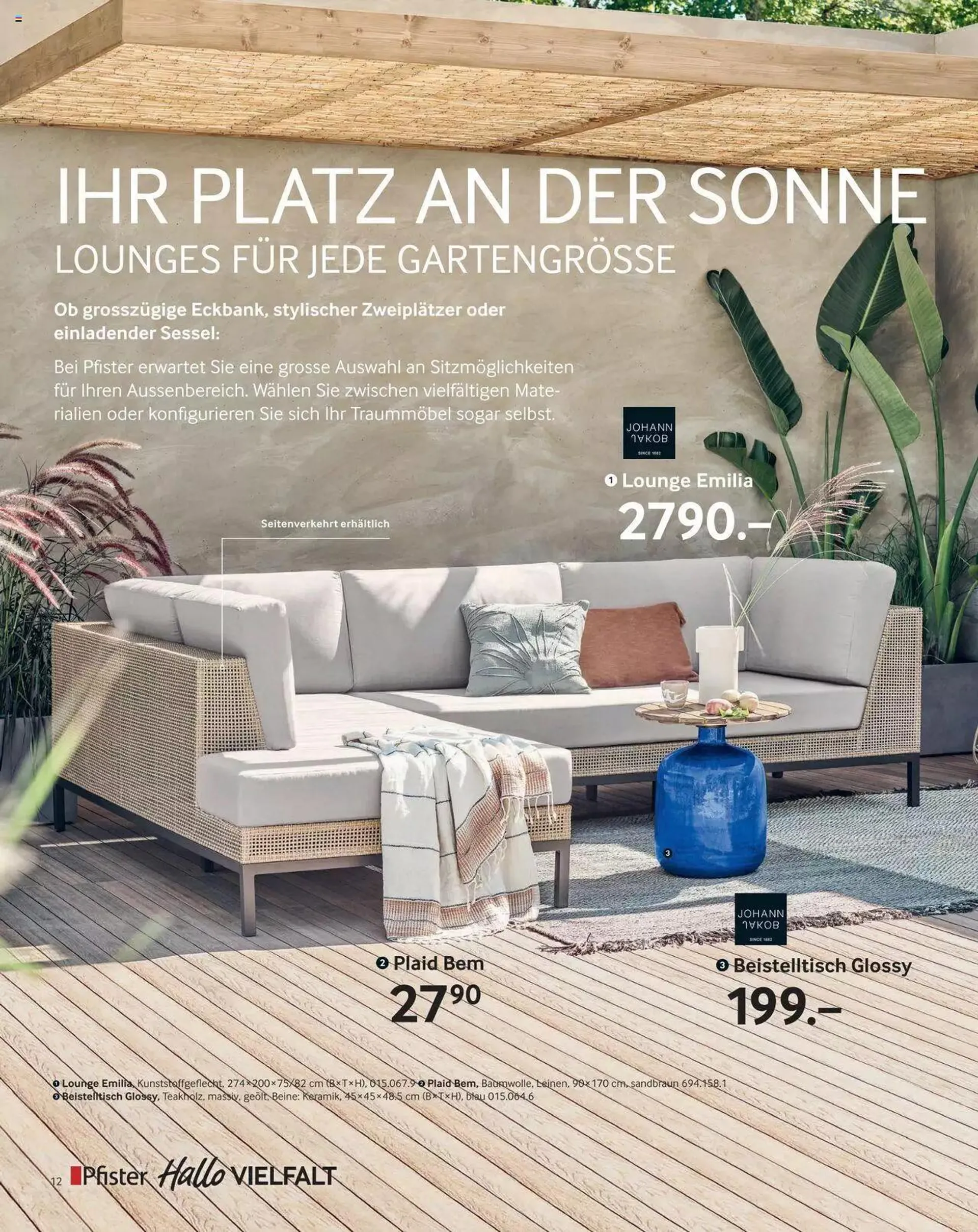 Pfister Aktionen von 23. Februar bis 31. Dezember 2023 - Prospekt seite  12