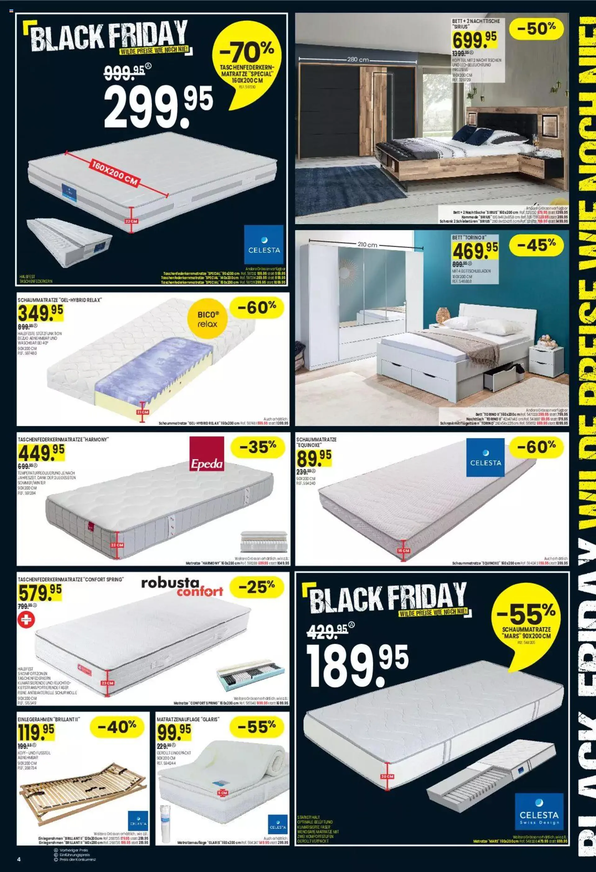 Conforama Black Friday von 19. November bis 27. November 2023 - Prospekt seite  4