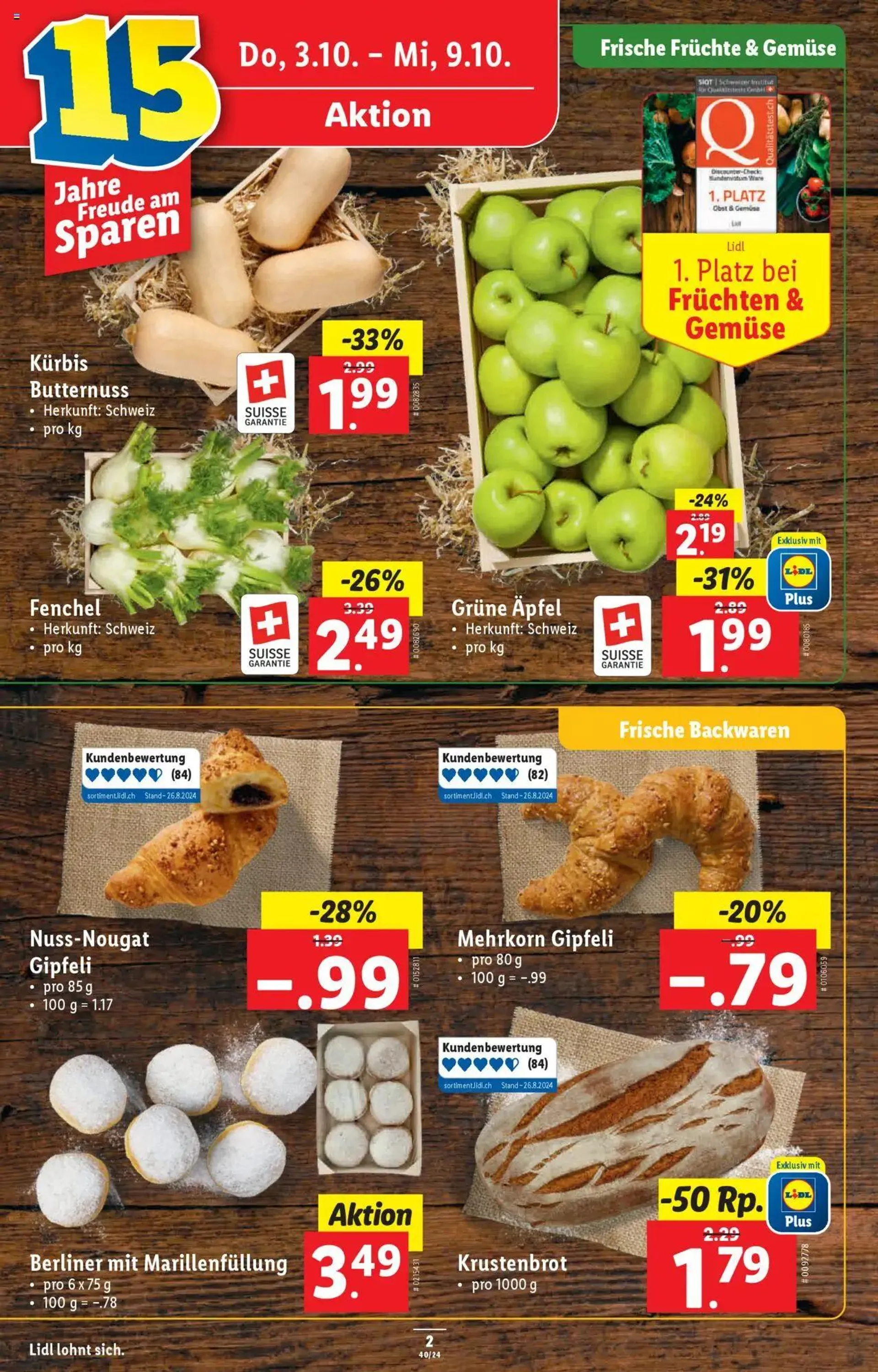 Lidl Aktionen von 3. Oktober bis 9. Oktober 2024 - Prospekt seite  6