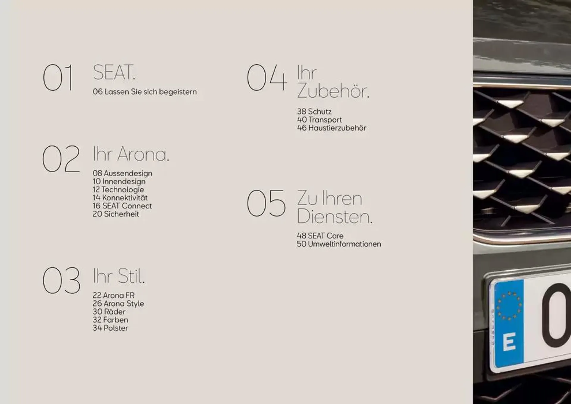 SEAT Arona von 28. Oktober bis 11. November 2024 - Prospekt seite  4