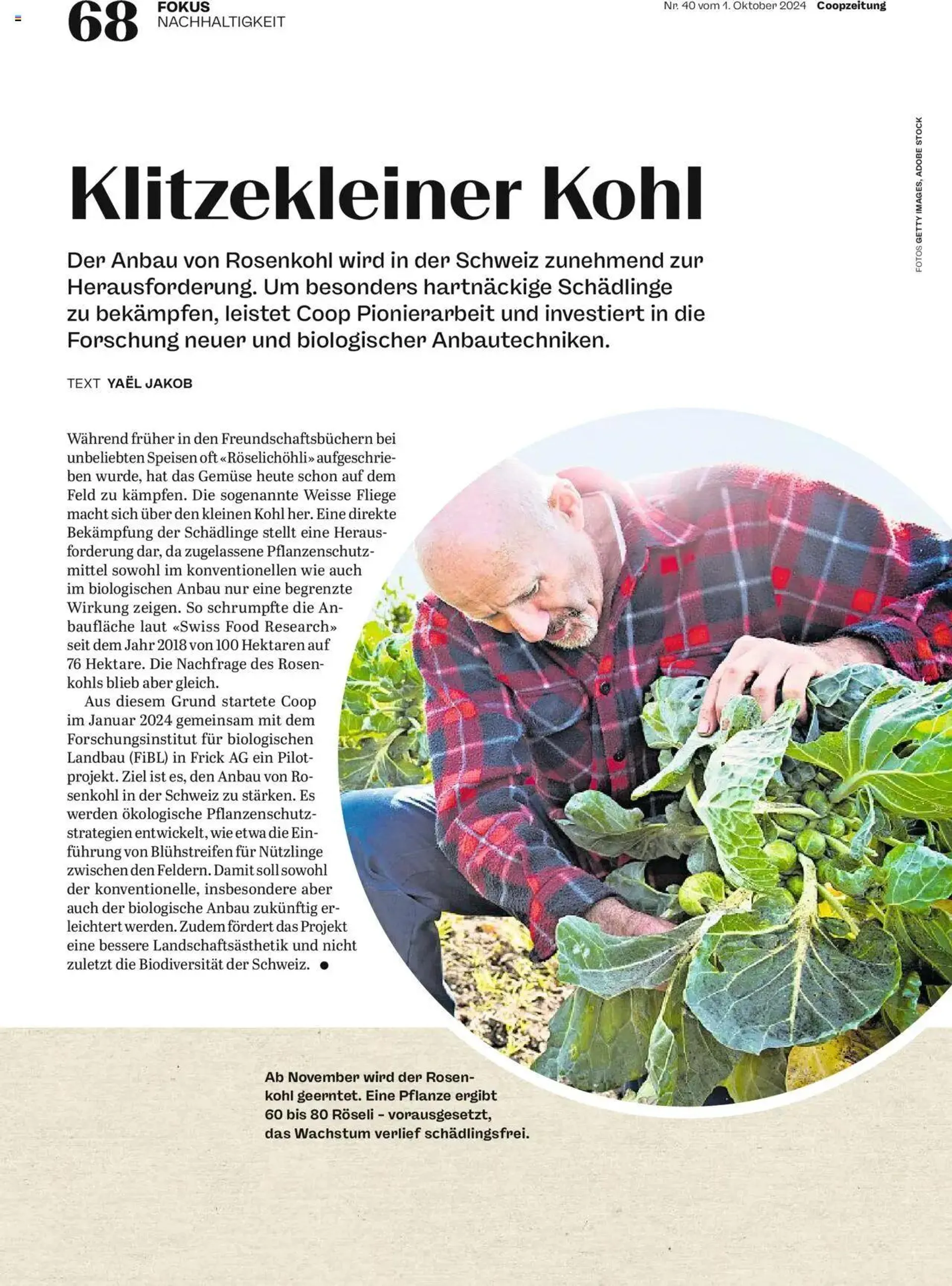 Coop - Magazin von 1. Oktober bis 7. Oktober 2024 - Prospekt seite  68