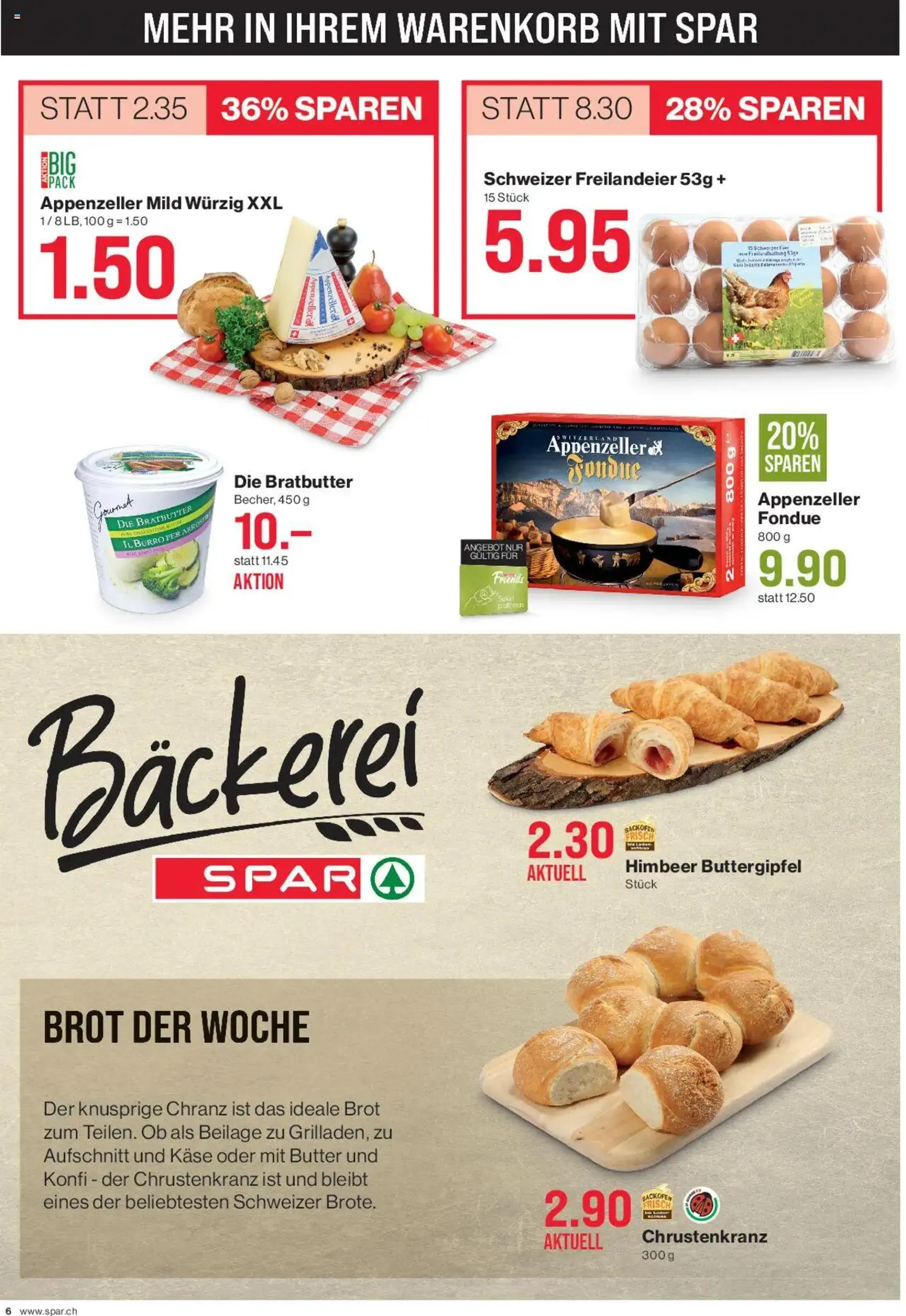 SPAR Aktionen von 3. Oktober bis 9. Oktober 2024 - Prospekt seite  6