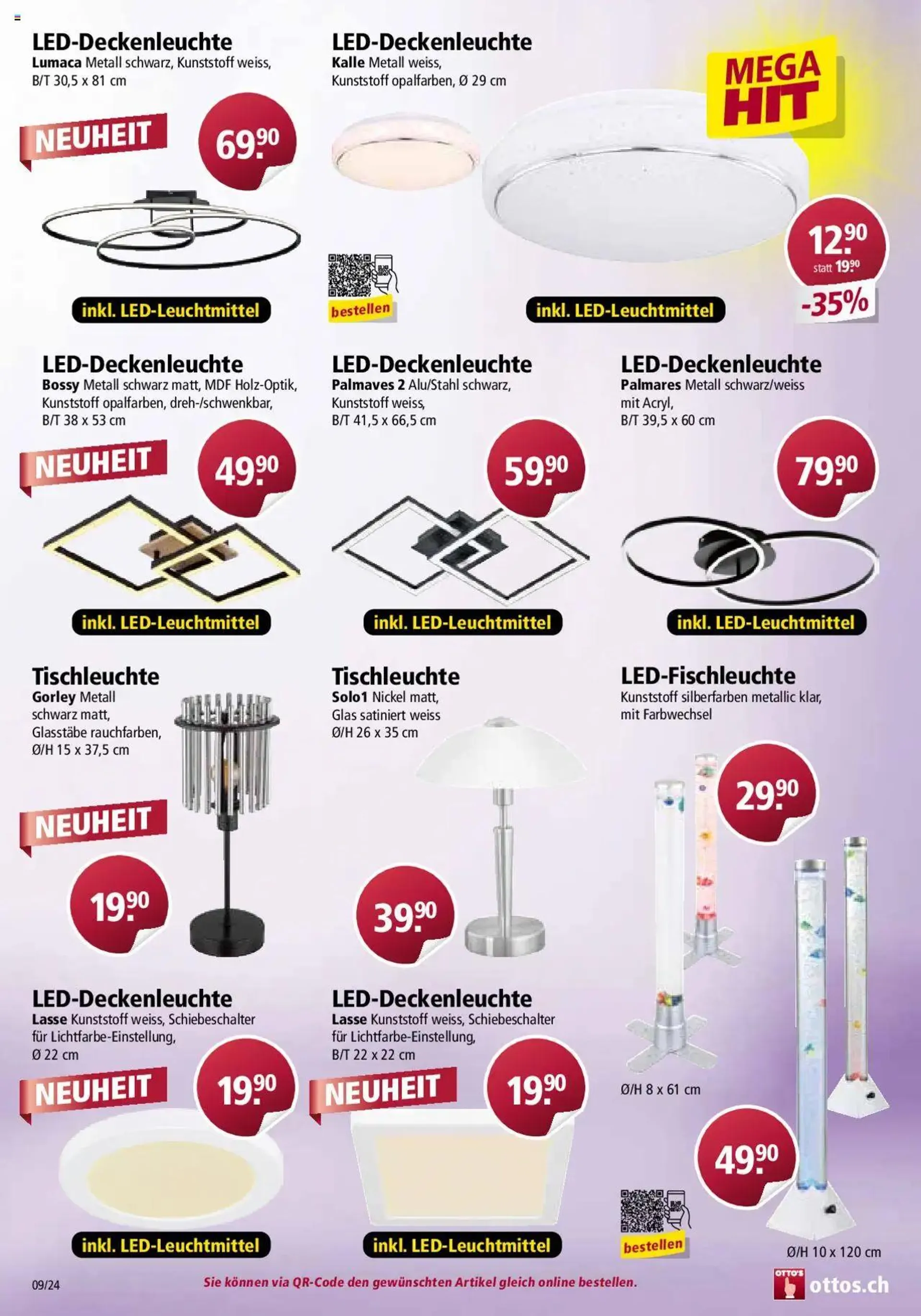 Otto's Moebelflyer von 1. September bis 31. Oktober 2024 - Prospekt seite  23