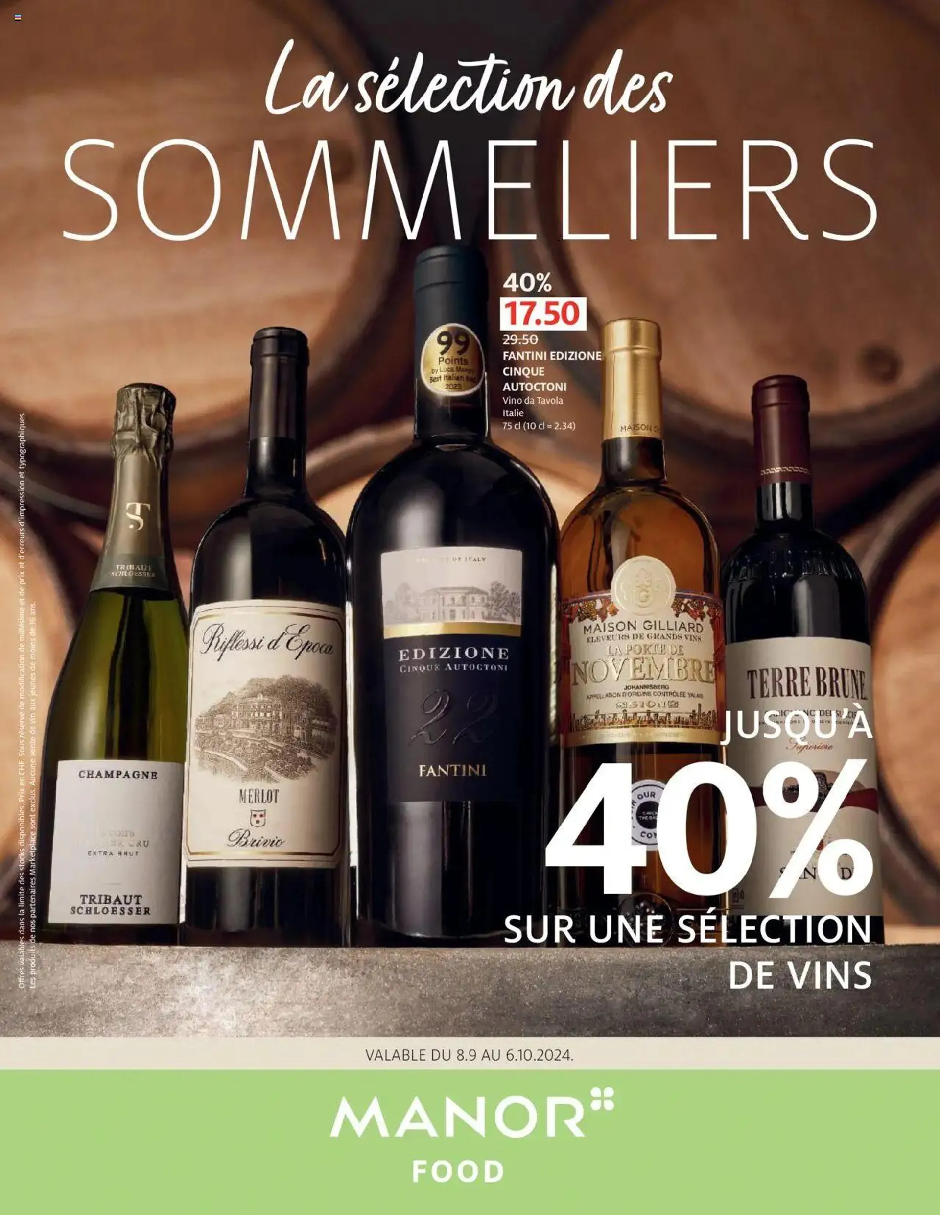 Manor Catalogue des vins - 0