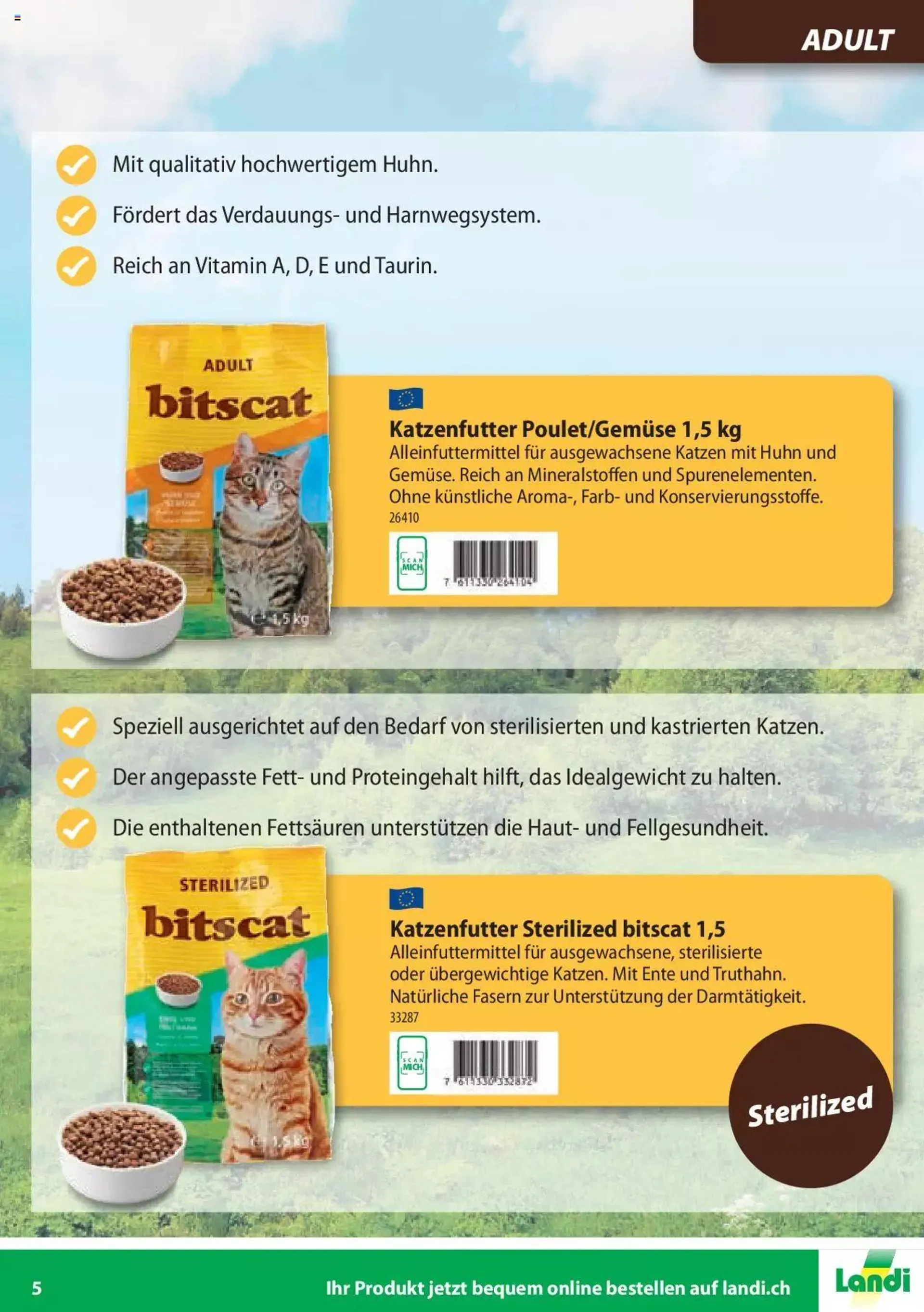 Landi - Bitscat 2023 von 6. Januar bis 31. Dezember 2023 - Prospekt seite  5